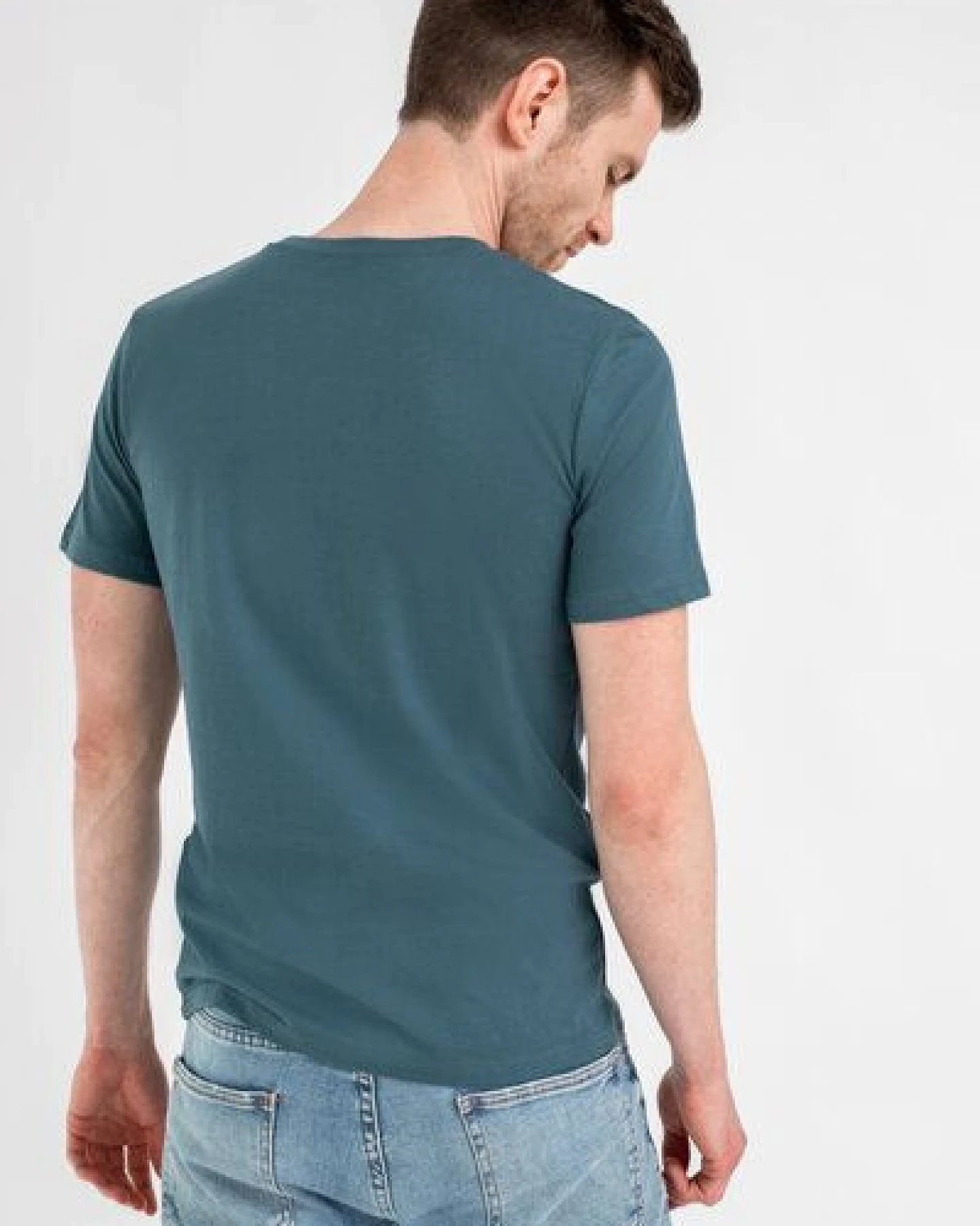 Brandless Basic Bio T-Shirt Rundhals (Männer) Nr.3 GOTS – Ansicht 3
