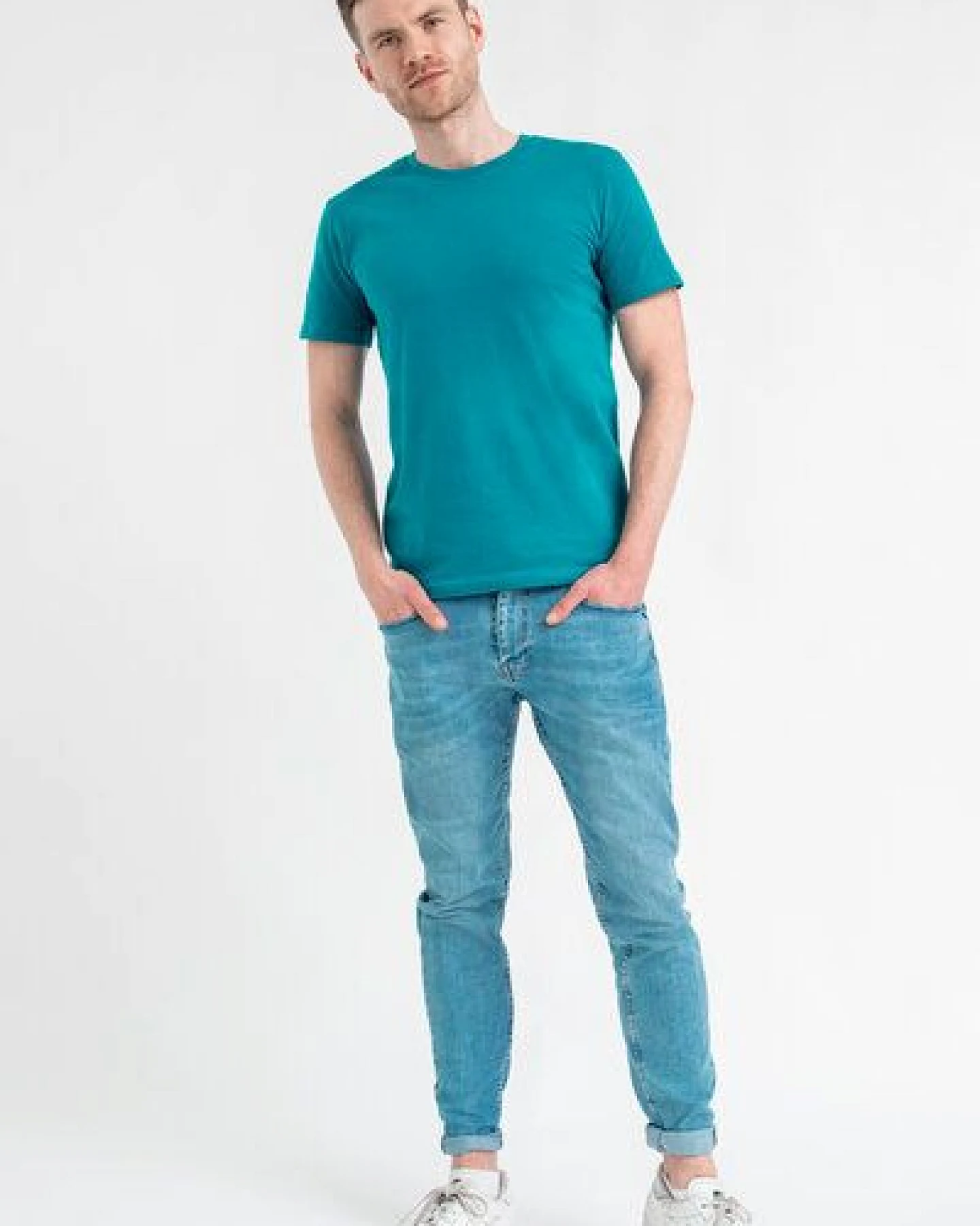 Brandless Basic Bio T-Shirt Rundhals (Männer) Nr.3 GOTS – Ansicht 2