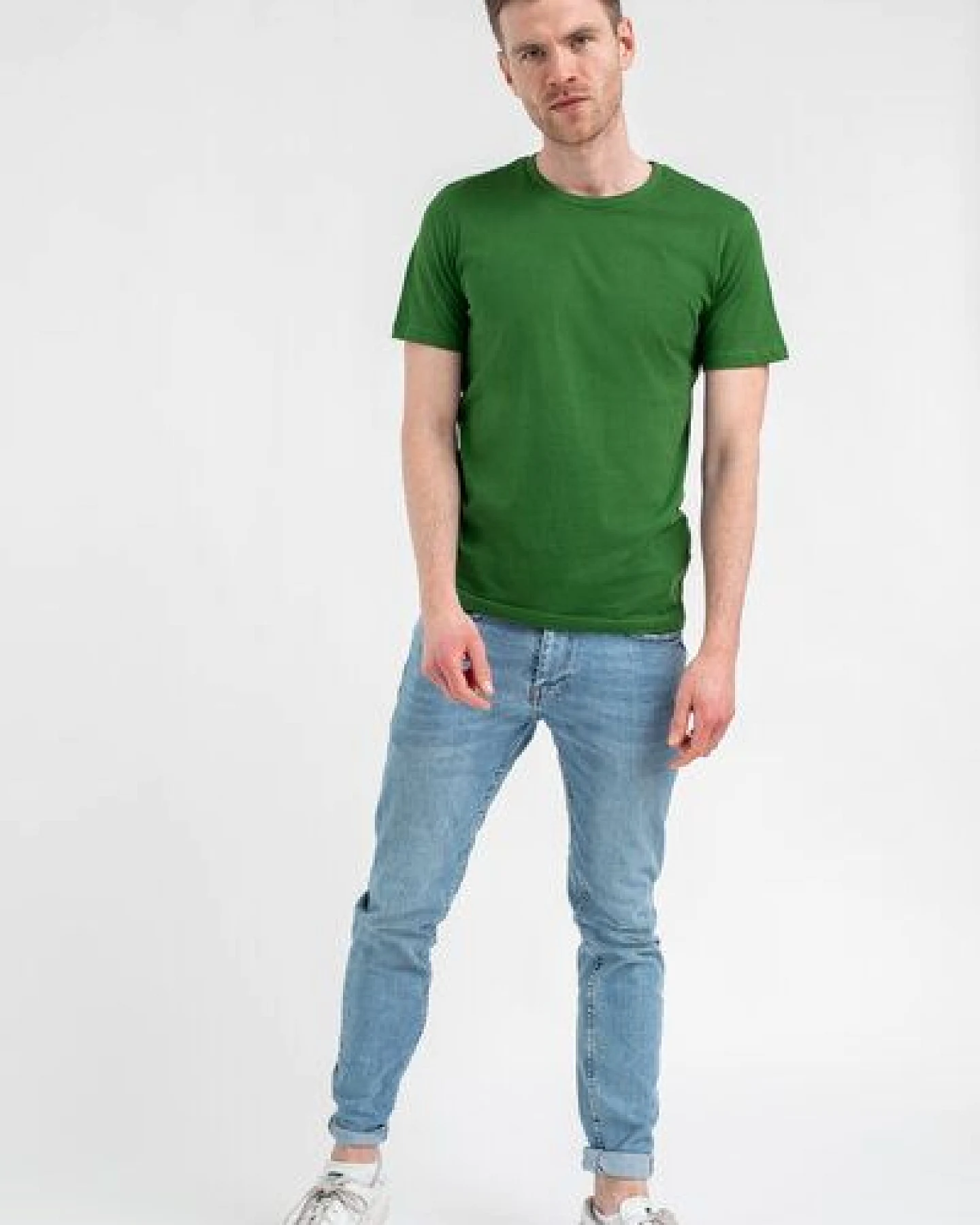Brandless Basic Bio T-Shirt Rundhals (Männer) Nr.3 GOTS – Ansicht 2