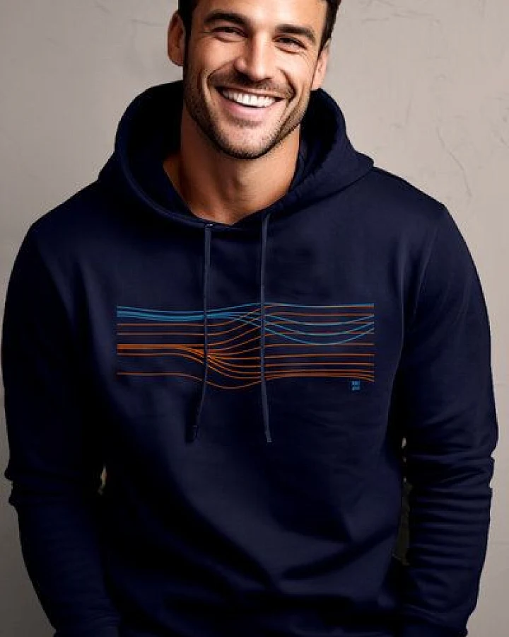 Kultgut Biofair & Upcycling - Supersoft Hoodie / SUNSET