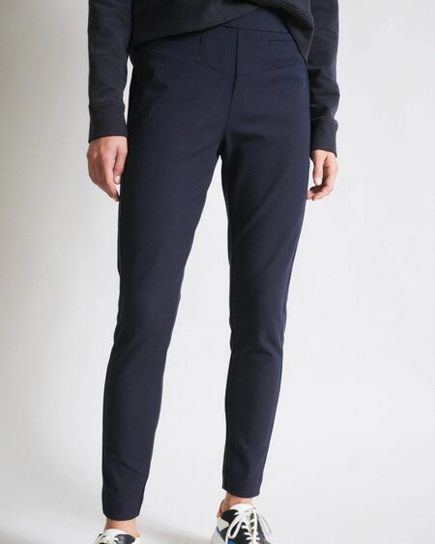 LANIUS Slim-Fit Hose aus Bio-Baumwolle – Ansicht 2
