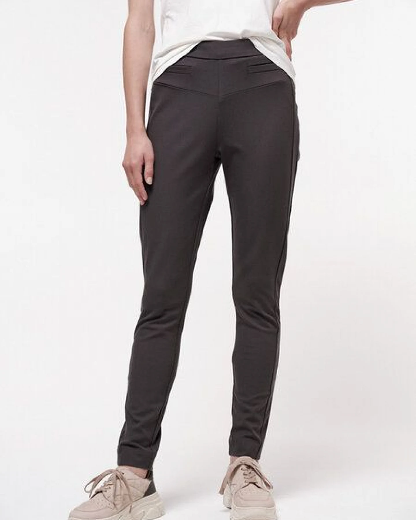 LANIUS Slim-Fit Hose aus Bio-Baumwolle – Ansicht 2