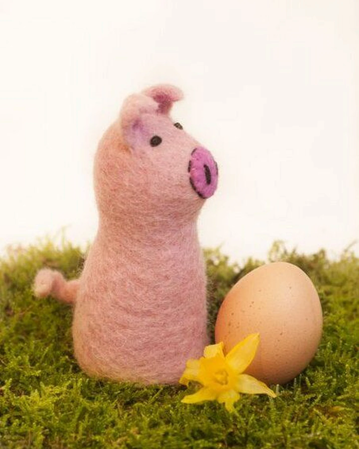 short'n'pietz Schwein als Filz-Eierwärmer – Ansicht 3