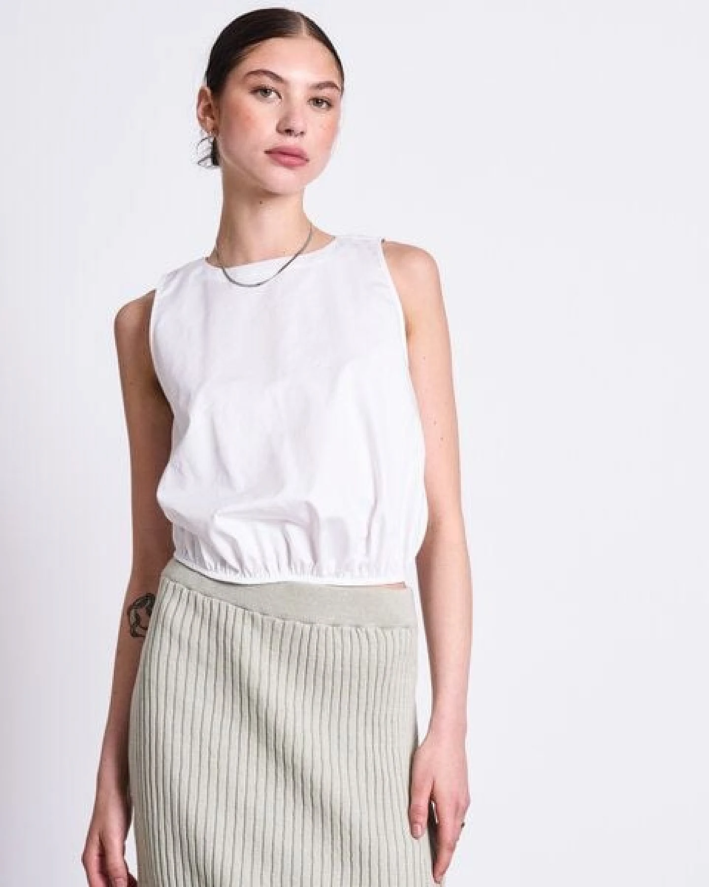 JAN N JUNE Midi Baumwoll Strick Rock EBBA GOTS – Ansicht 3