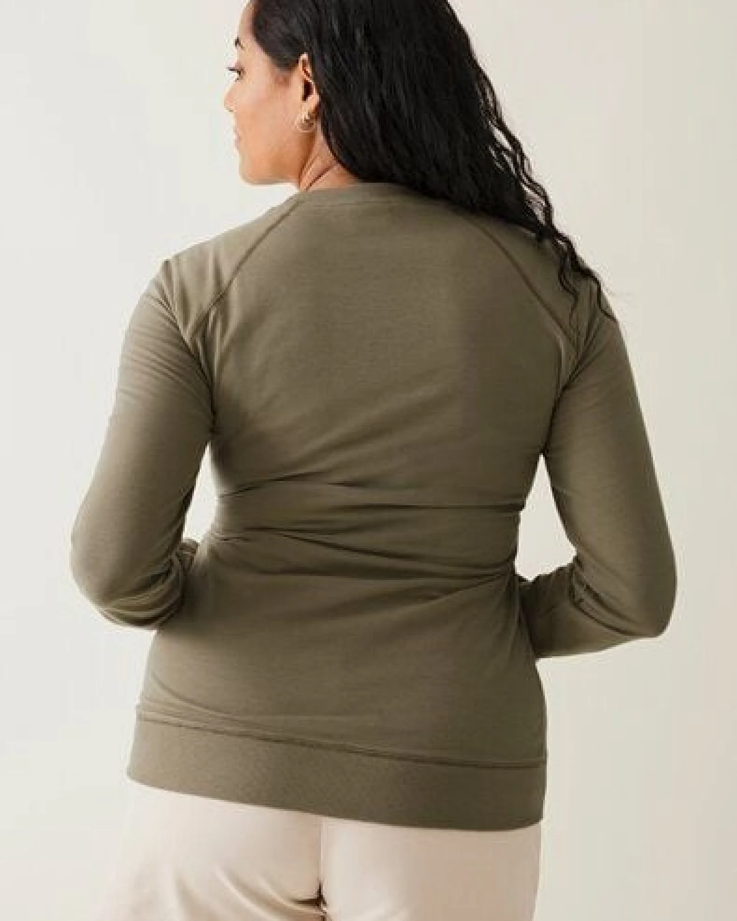 Umstands- und Stillpullover B. warmer Sweatshirt von boob – Ansicht 4