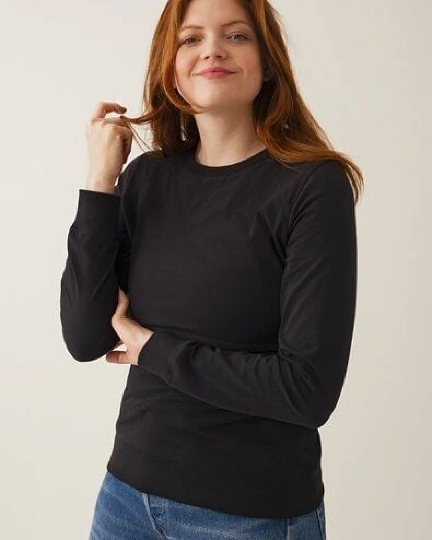 Umstands- und Stillpullover B. warmer Sweatshirt von boob – Ansicht 3