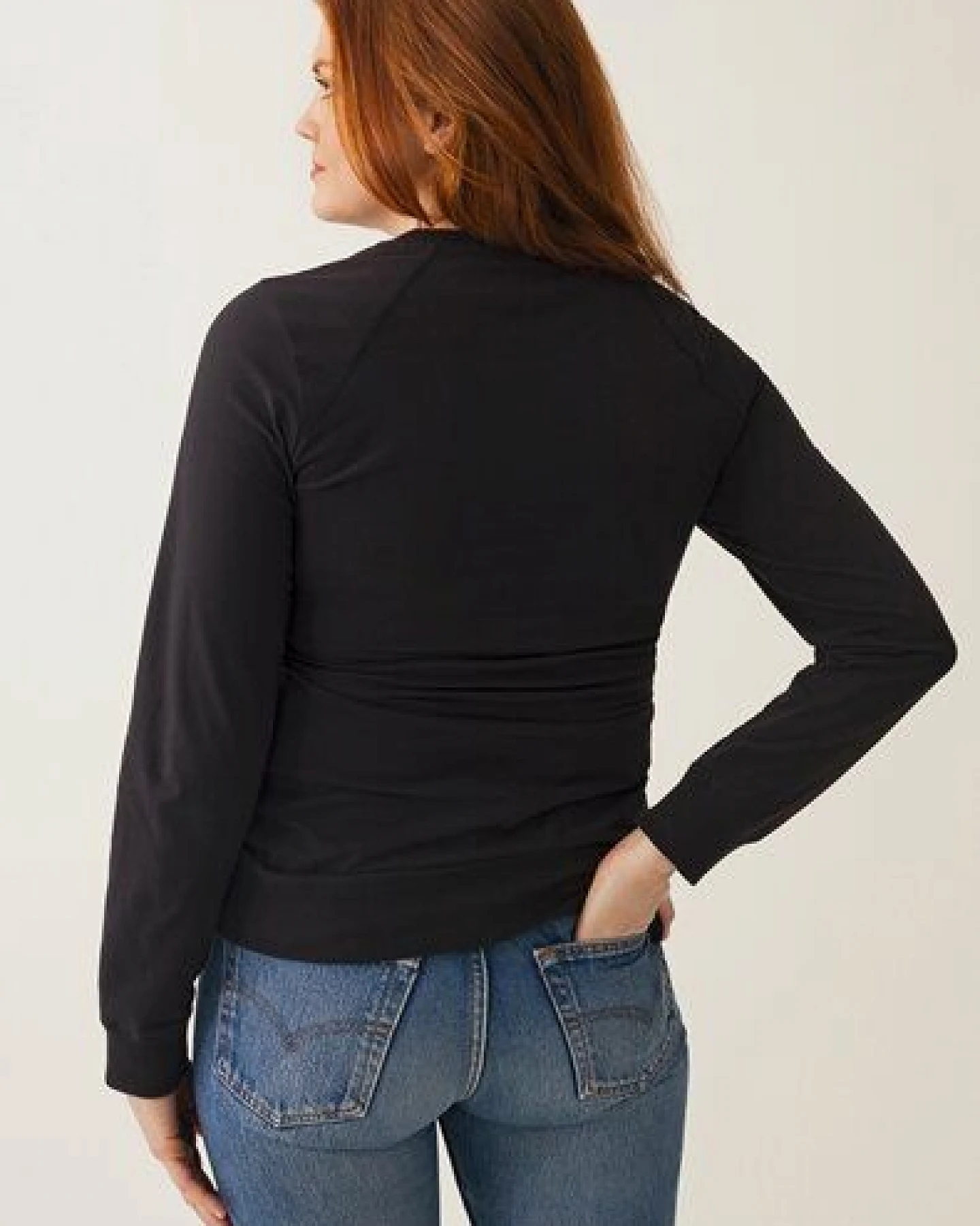 Umstands- und Stillpullover B. warmer Sweatshirt von boob – Ansicht 2