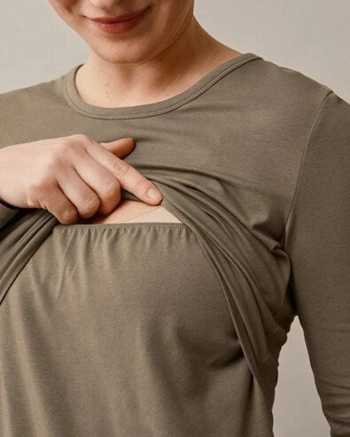 Umstands- und Stillshirt Classic Langarmshirt von boob – Ansicht 4