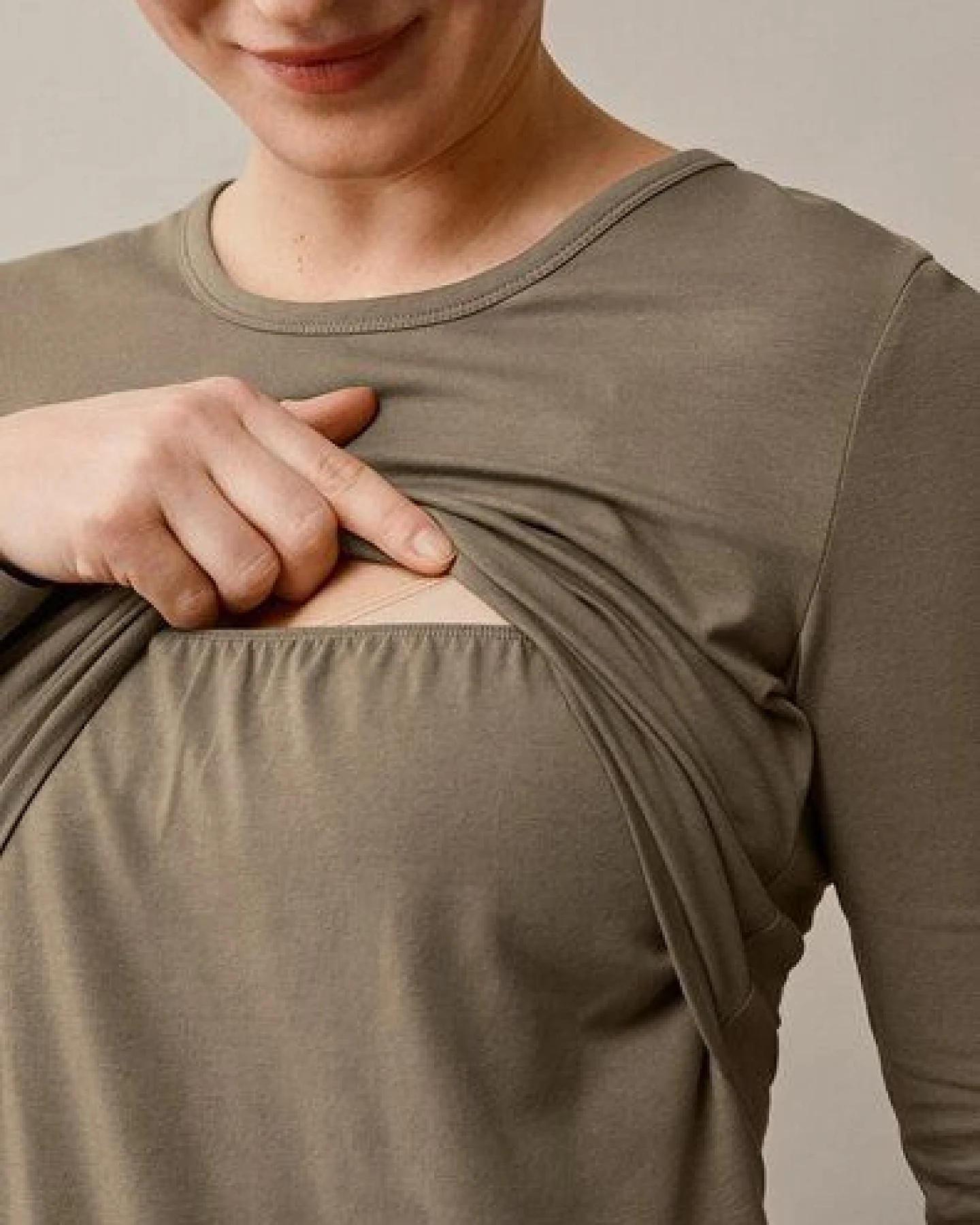 Umstands- und Stillshirt Classic Langarmshirt von boob – Ansicht 4