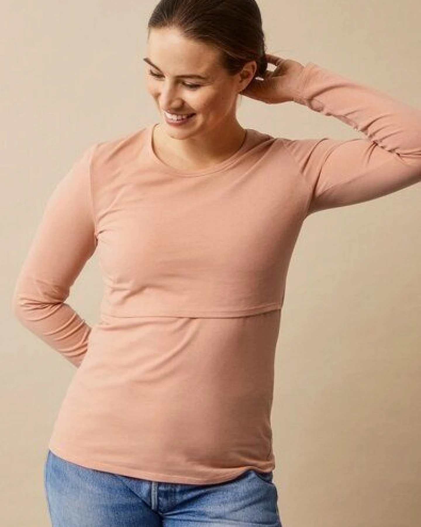 Umstands- und Stillshirt Classic Langarmshirt von boob – Ansicht 3