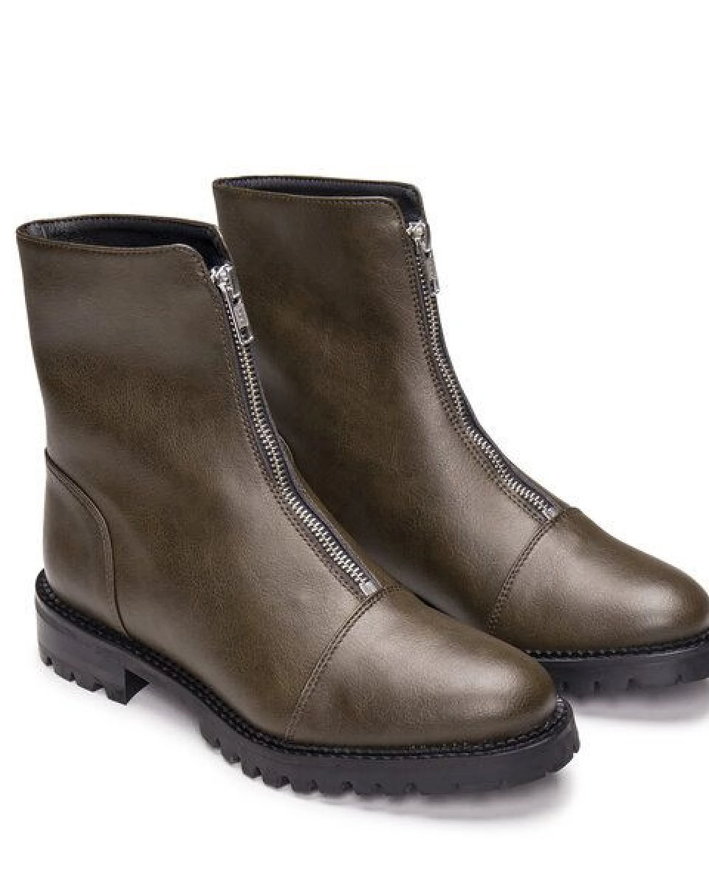 Nae Vegan Shoes NAE Tecla Micro- vegane Boots mit Reißverschluss – Ansicht 3