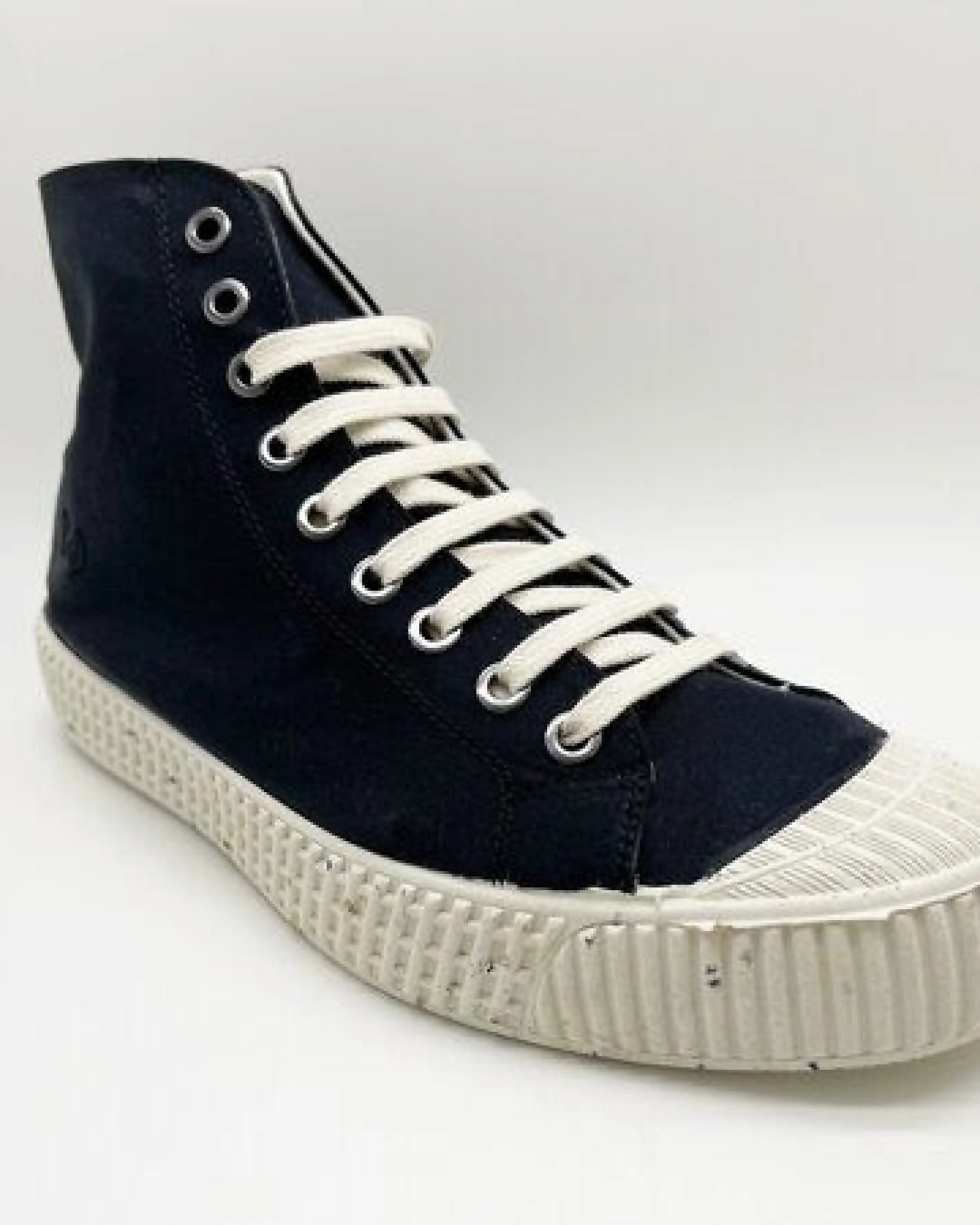 Veganer Sneaker "nat-2 Mono ETA waterproof" aus Biobaumwolle – Ansicht 2