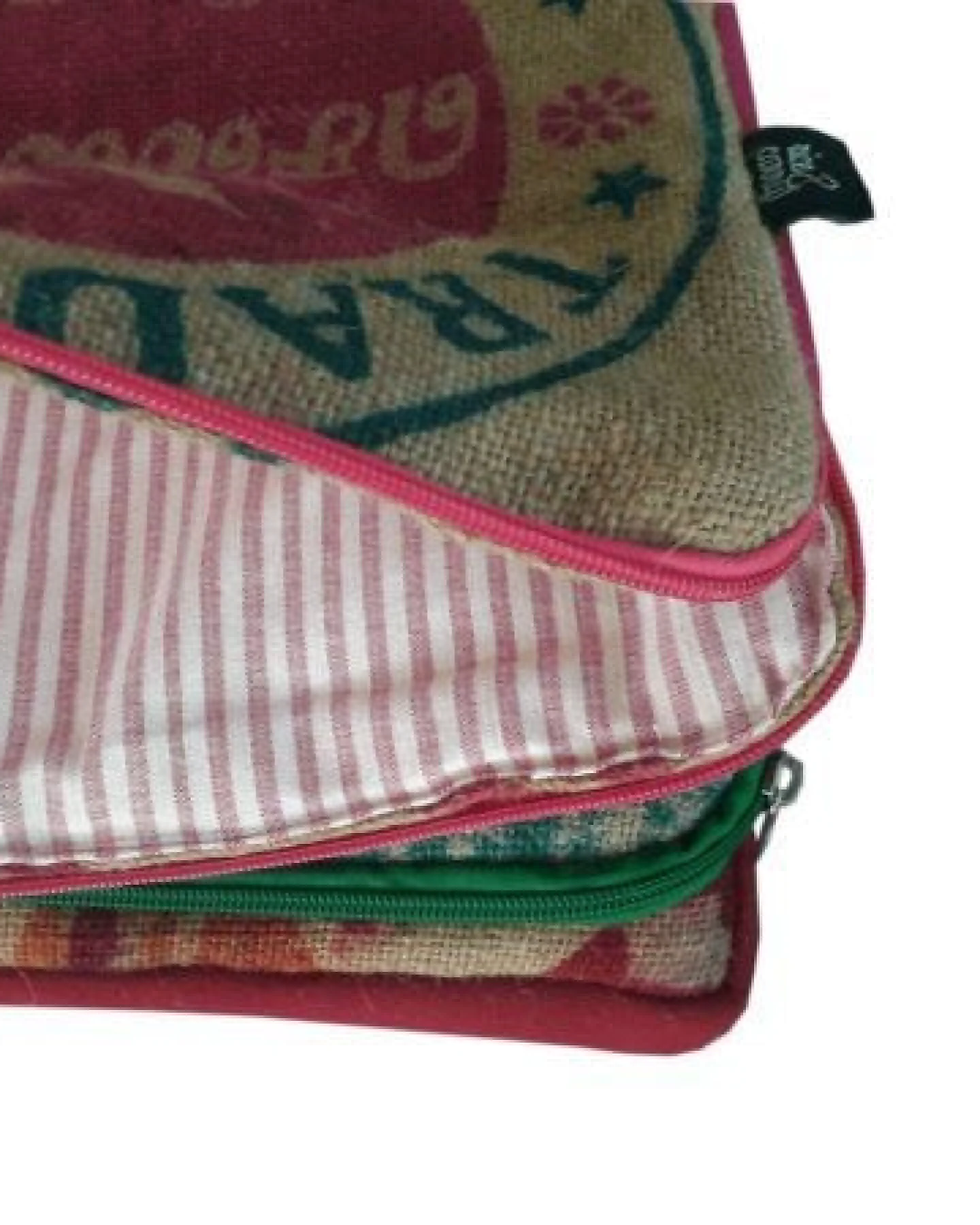Rice&Carry RICE & CARRY Laptop Tasche aus Jute, in verschiedenen Größen erhältlich – Ansicht 3