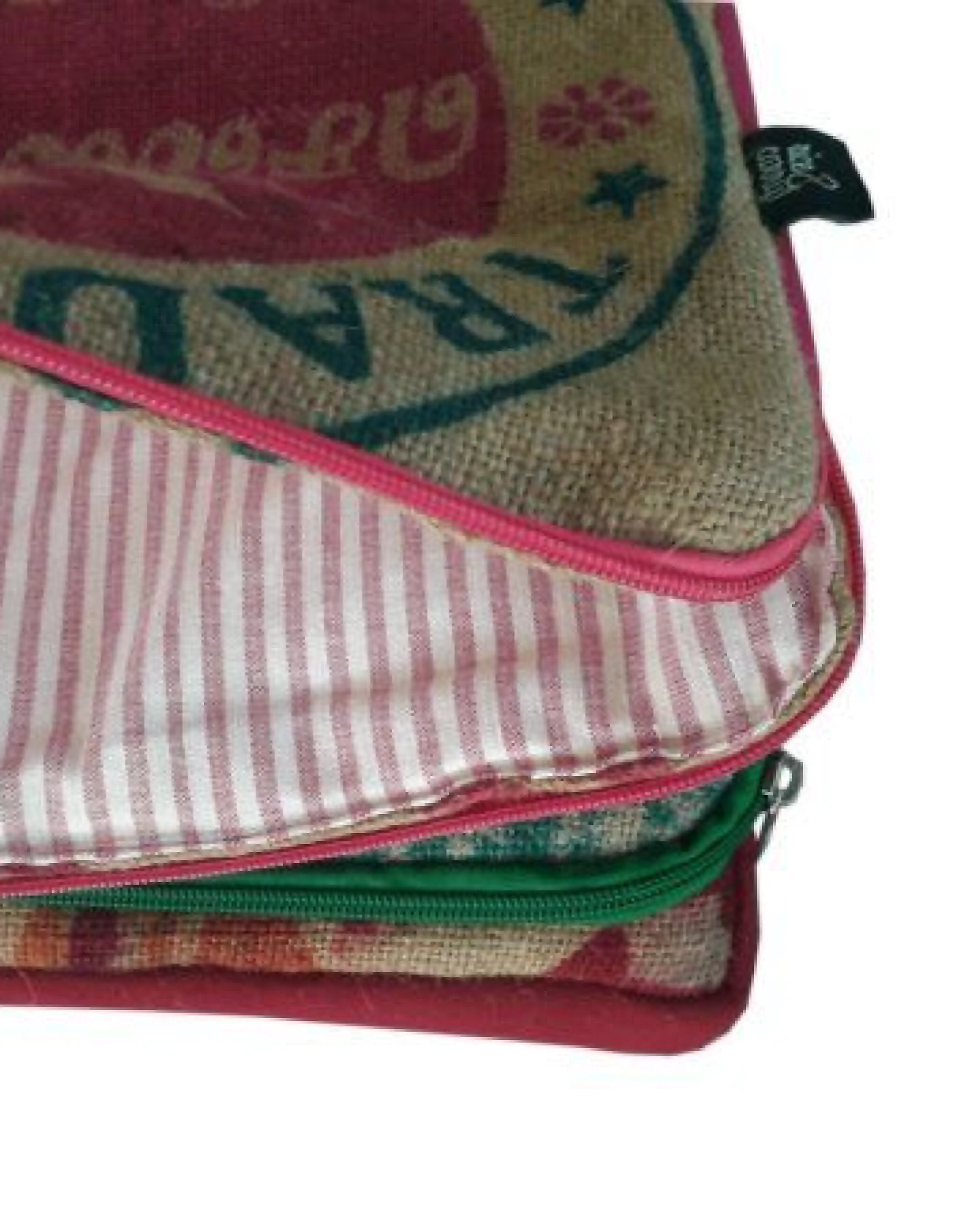 Rice&Carry RICE & CARRY Laptop Tasche aus Jute, in verschiedenen Größen erhältlich – Ansicht 3