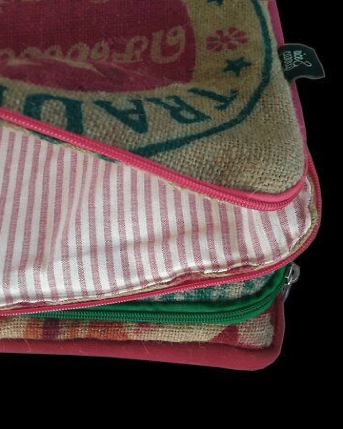 Fair Zone Office Bag aus Jute, in verschiedenen Größen erhältlich – Ansicht 3