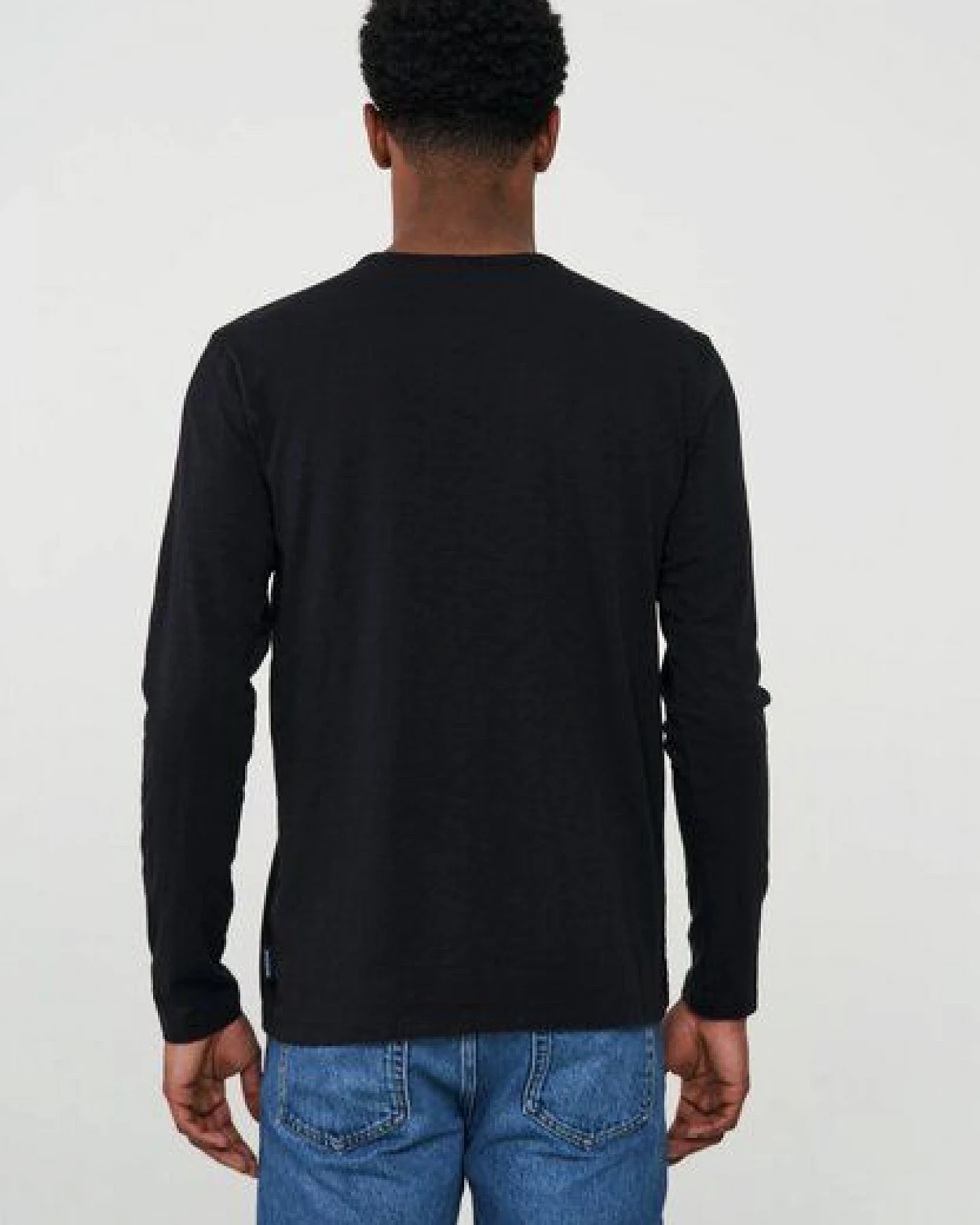 Herren Slub Longsleeve aus Bio-Baumwolle - MACA - recolution – Ansicht 2