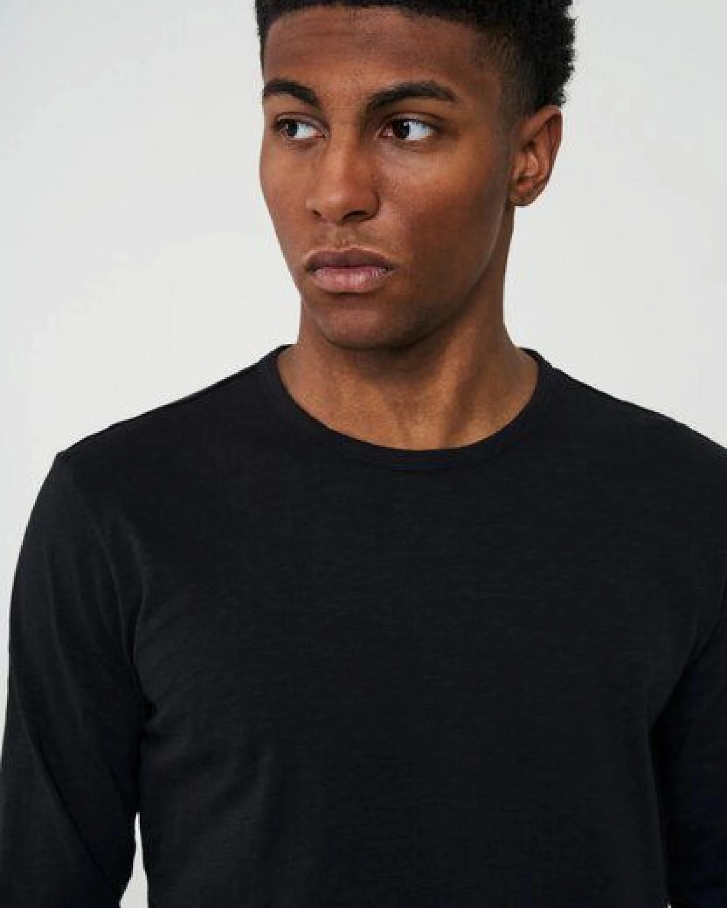 Herren Slub Longsleeve aus Bio-Baumwolle - MACA - recolution – Ansicht 3