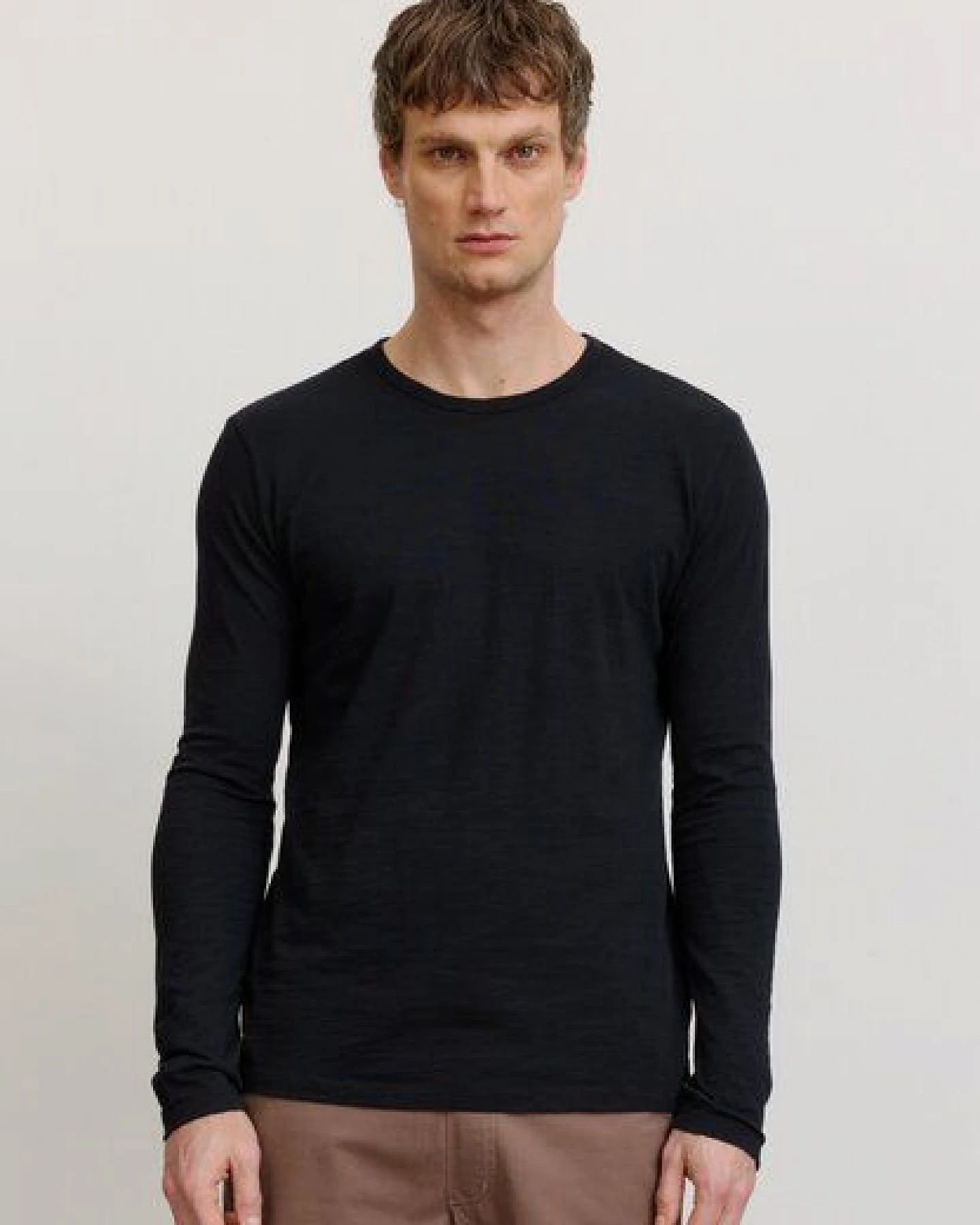 Herren Slub Longsleeve aus Bio-Baumwolle - MACA - recolution – Ansicht 3