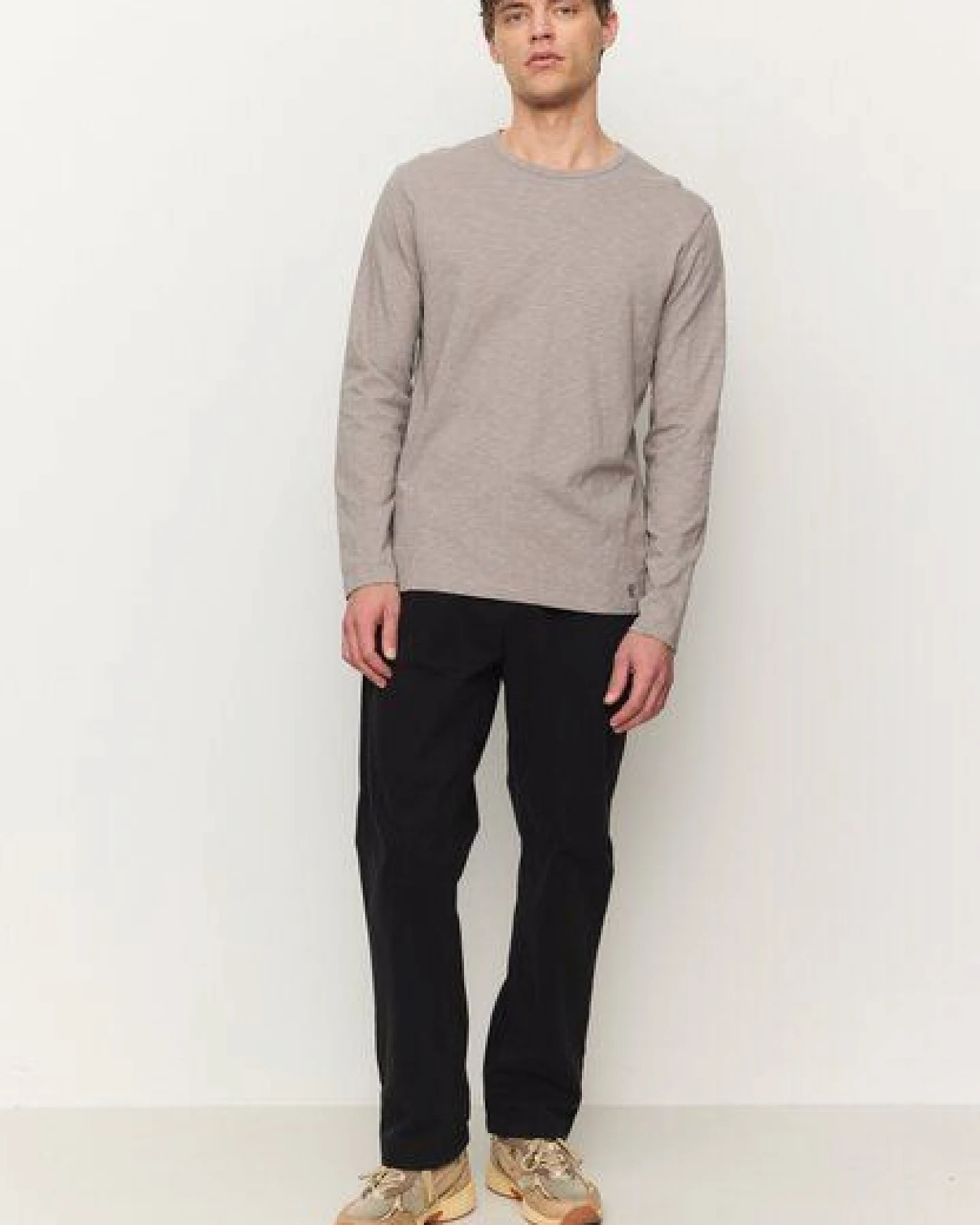 Herren Slub Longsleeve aus Bio-Baumwolle - MACA - recolution – Ansicht 3