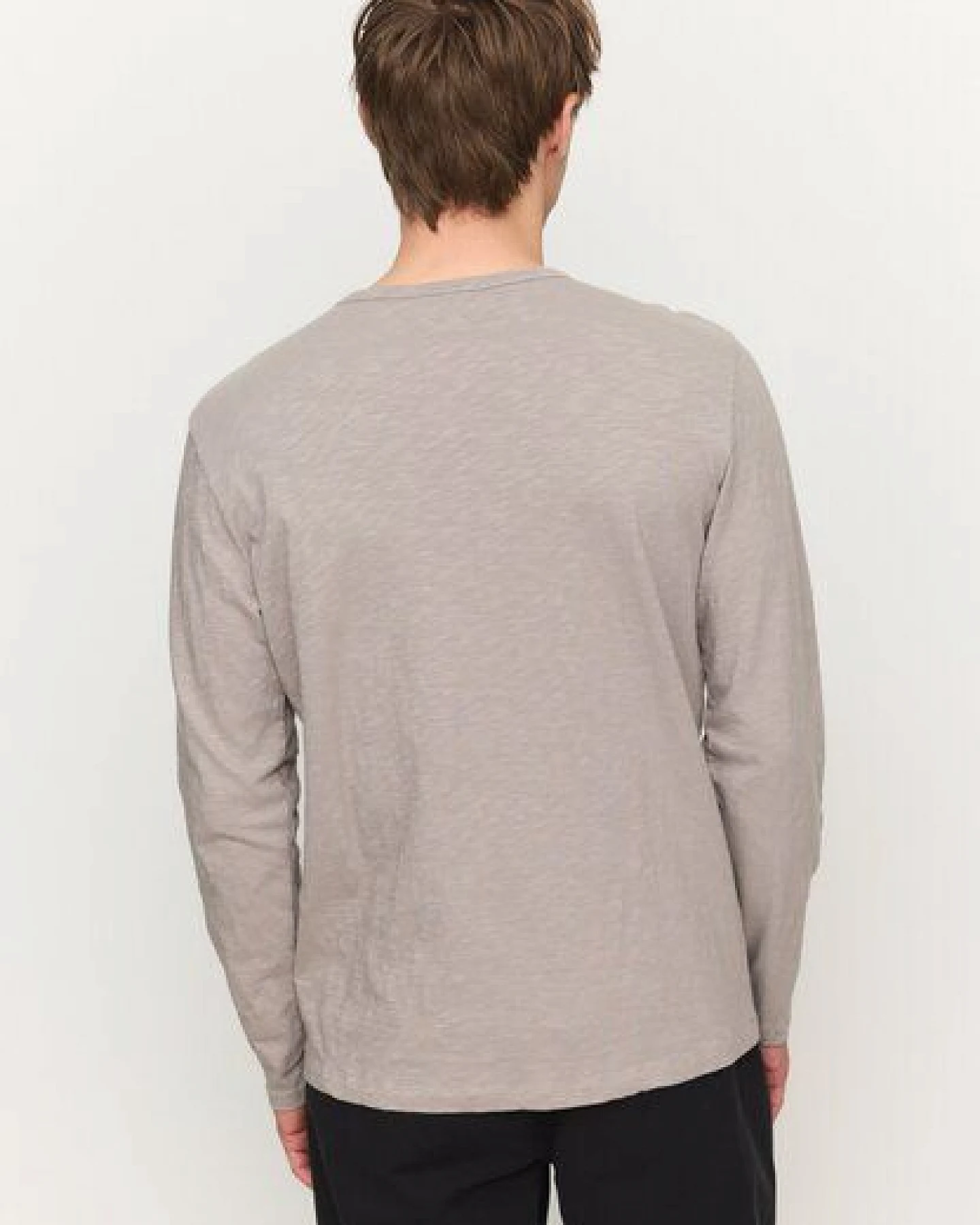 Herren Slub Longsleeve aus Bio-Baumwolle - MACA - recolution – Ansicht 4