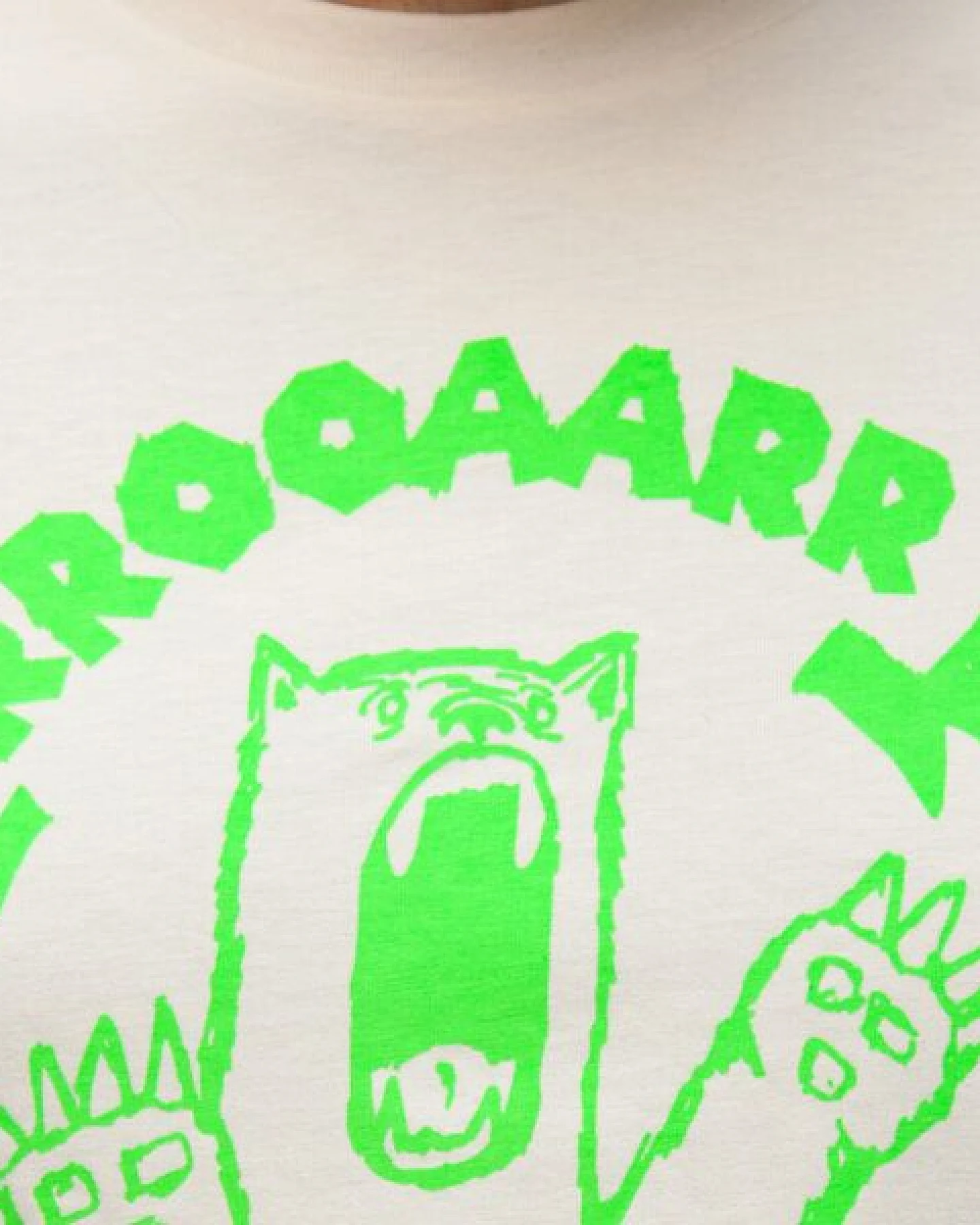päfjes Bärta Brüllbärin - Fair Wear Männer Bio T-Shirt - Natur – Ansicht 3