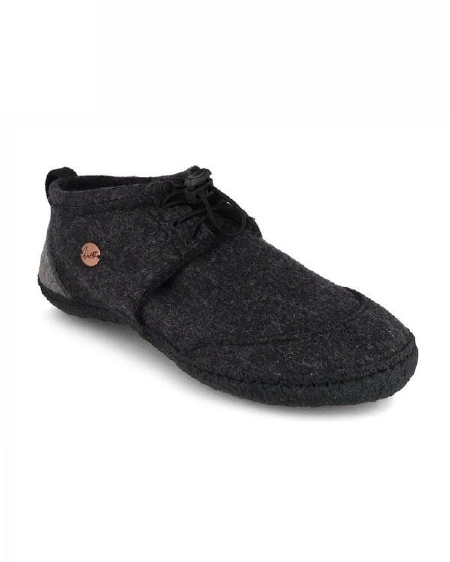 WoolFit Barfußschuhe-Hausschuhe Hybrid 'Nomad' aus 100% Wolle mit Minimalsohle – Ansicht 2