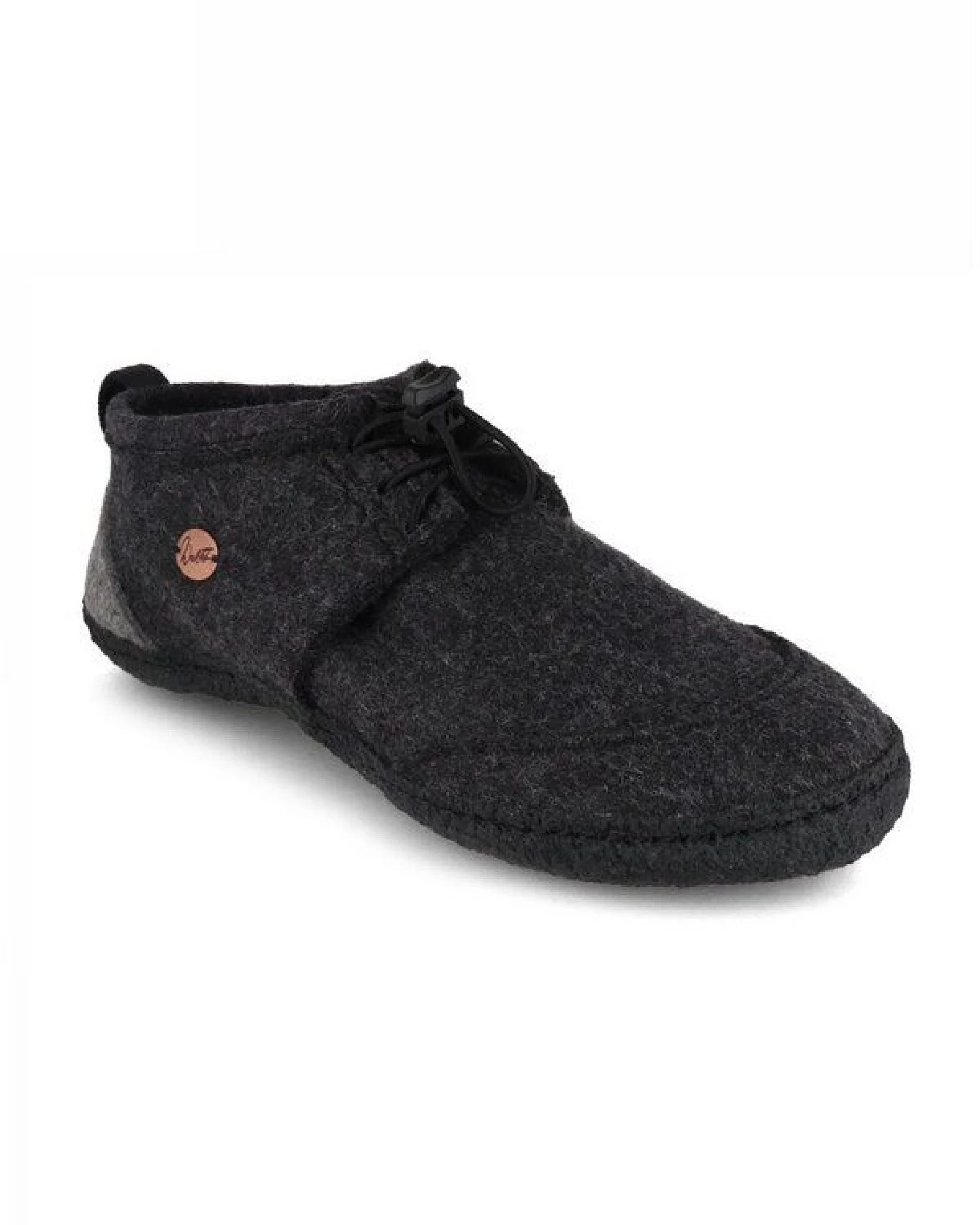 WoolFit Barfußschuhe-Hausschuhe Hybrid 'Nomad' aus 100% Wolle mit Minimalsohle – Ansicht 2