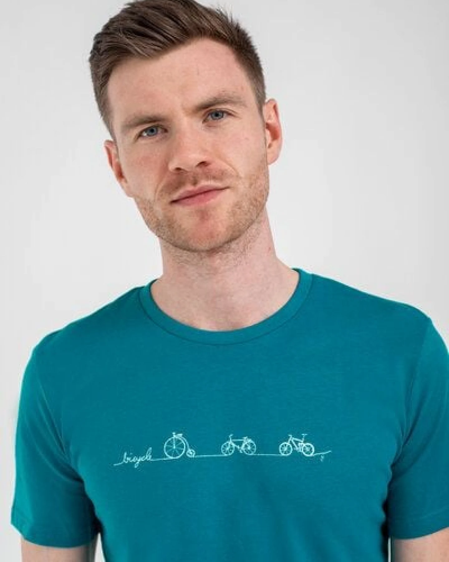 Brandless Basic Bio T-Shirt (men) Nr.3 Bicycle Line GOTS 155g/m² – Ansicht 4