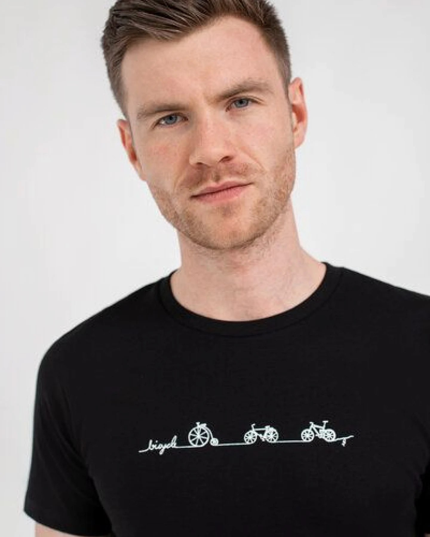 Brandless Basic Bio T-Shirt (men) Nr.3 Bicycle Line GOTS 155g/m² – Ansicht 3