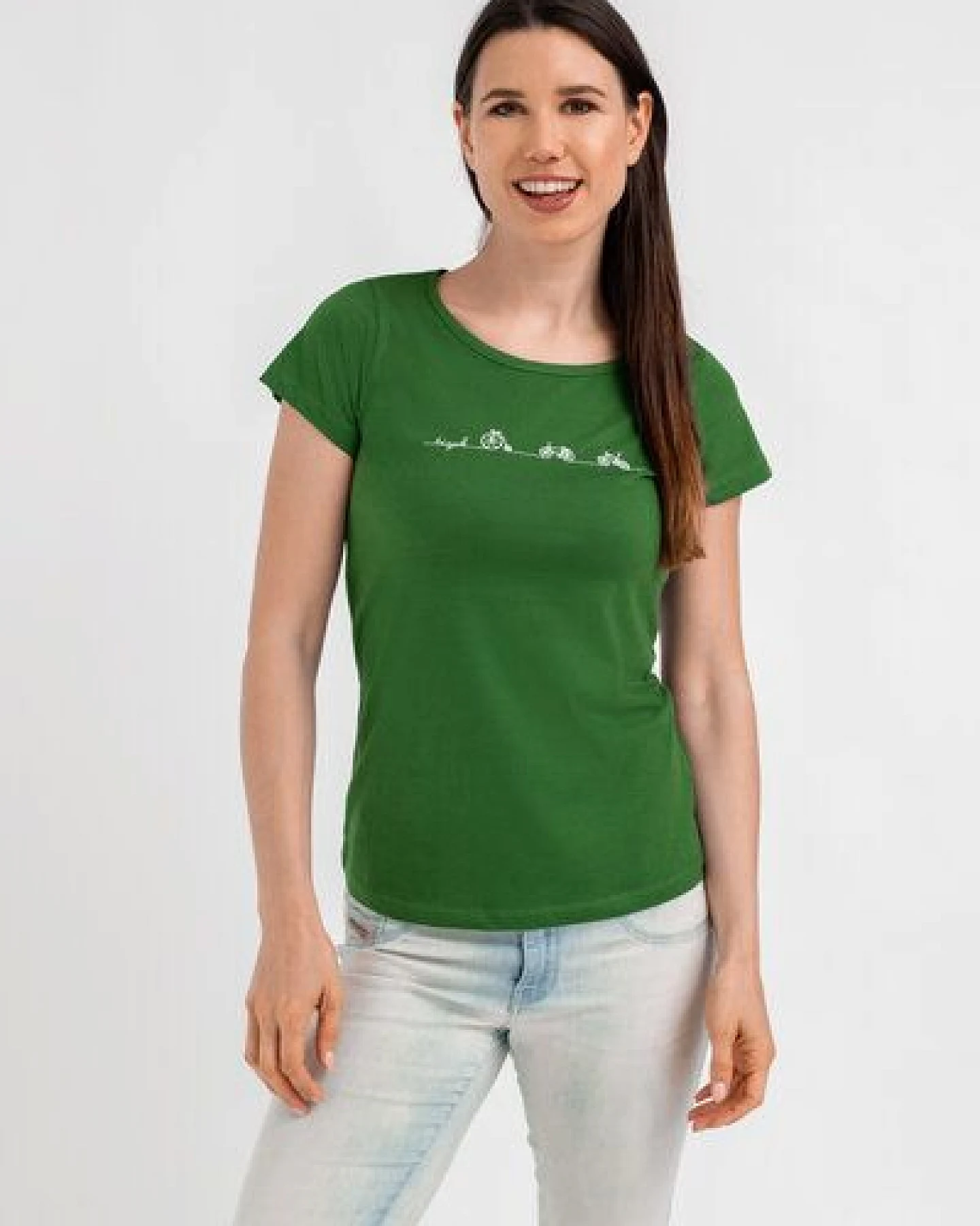 Brandless Basic Bio T-Shirt (ladies) Nr.2 Bicycle Line – Ansicht 2