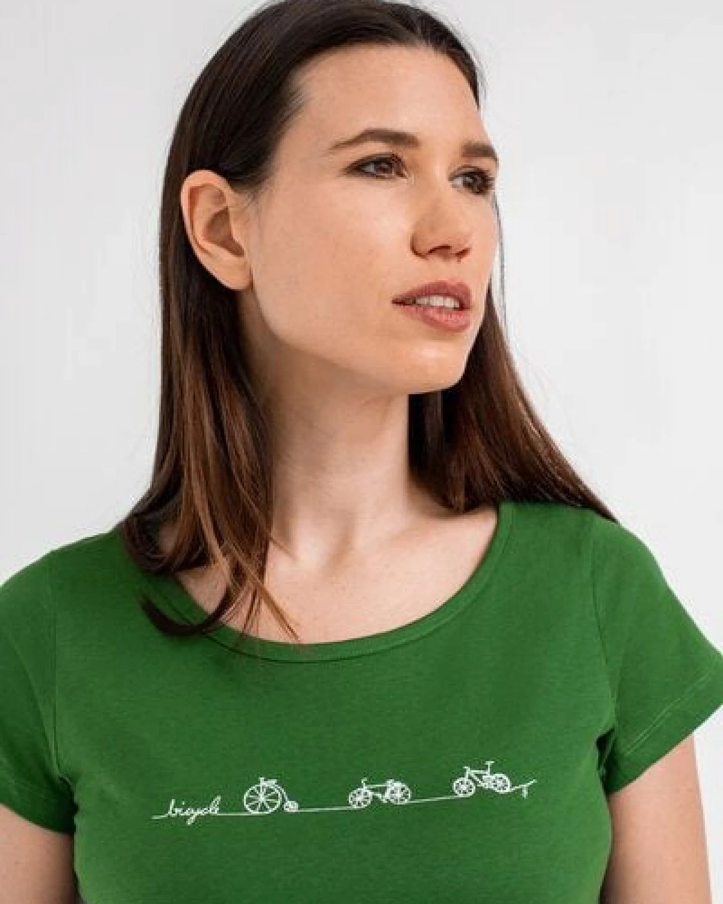 Brandless Basic Bio T-Shirt (ladies) Nr.2 Bicycle Line – Ansicht 4