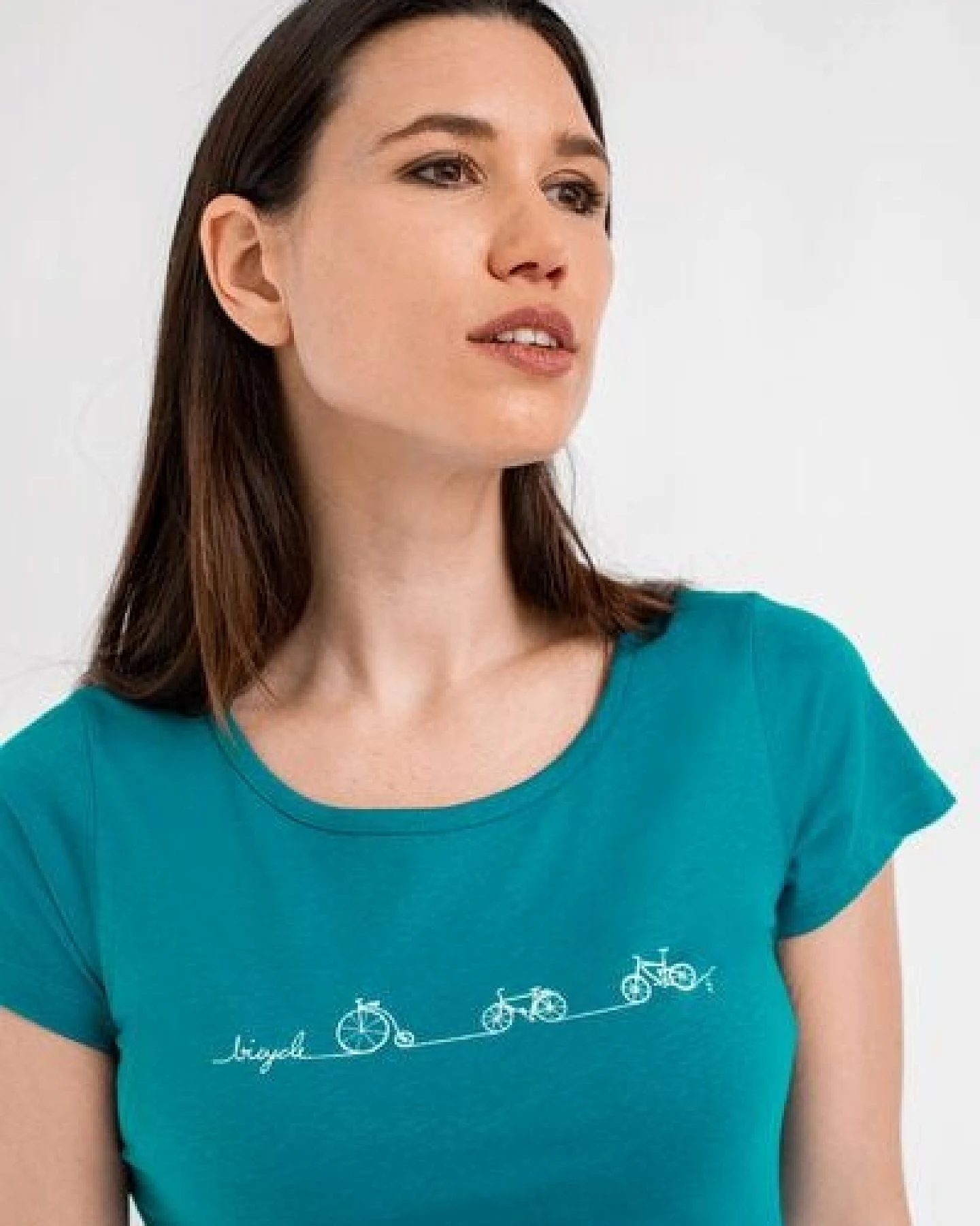 Brandless Basic Bio T-Shirt (ladies) Nr.2 Bicycle Line – Ansicht 3