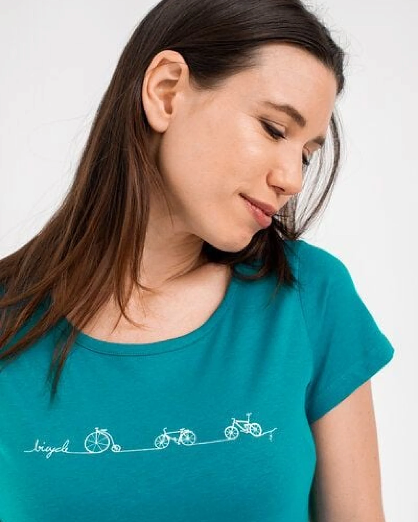 Brandless Basic Bio T-Shirt (ladies) Nr.2 Bicycle Line – Ansicht 4