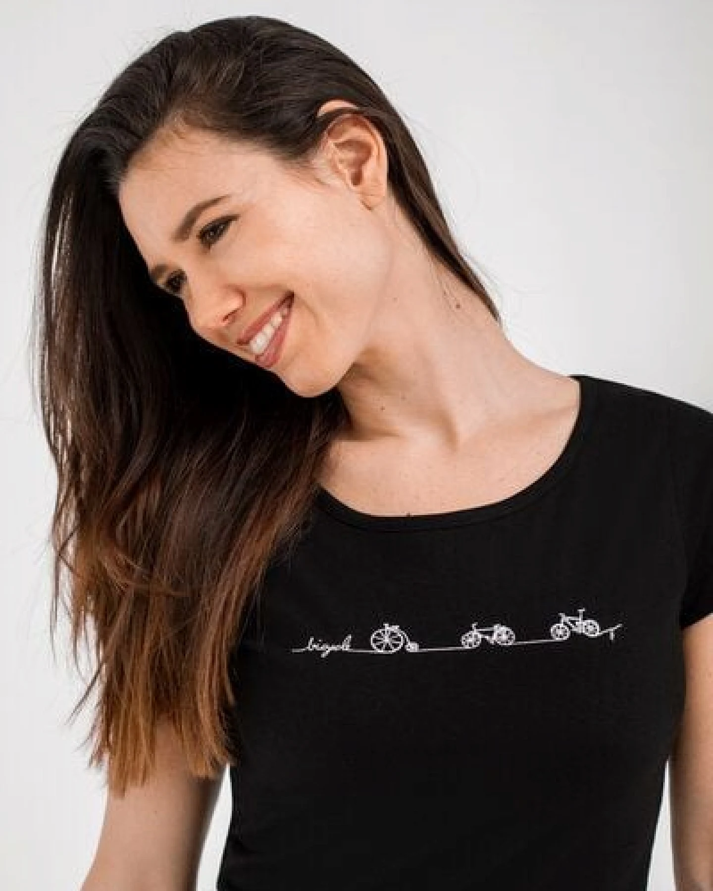 Brandless Basic Bio T-Shirt (ladies) Nr.2 Bicycle Line – Ansicht 4