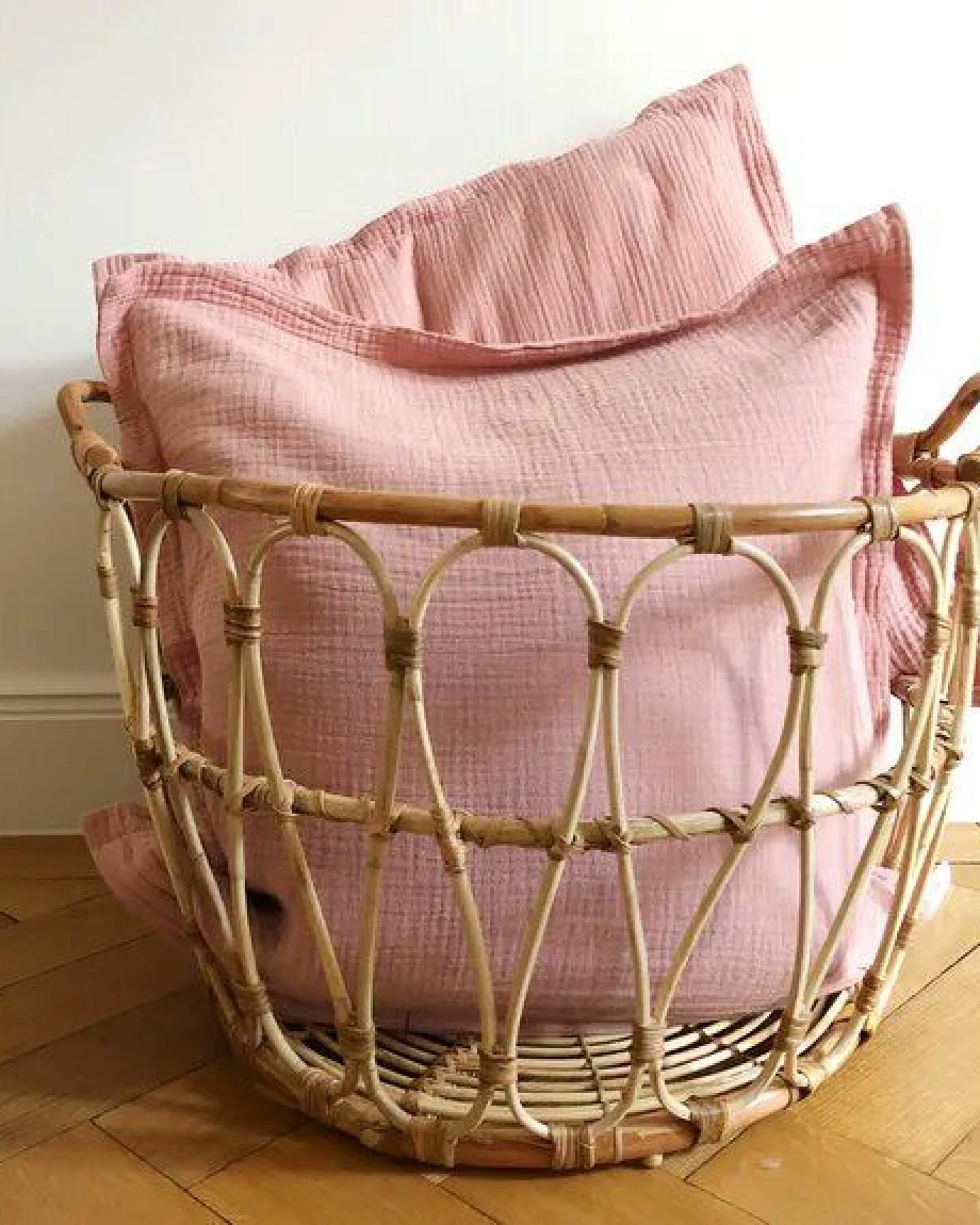 Hutch&Putch Musselin Kissenbezug Adela aus 100 % Bio-Musselin herrlich weich – Ansicht 2