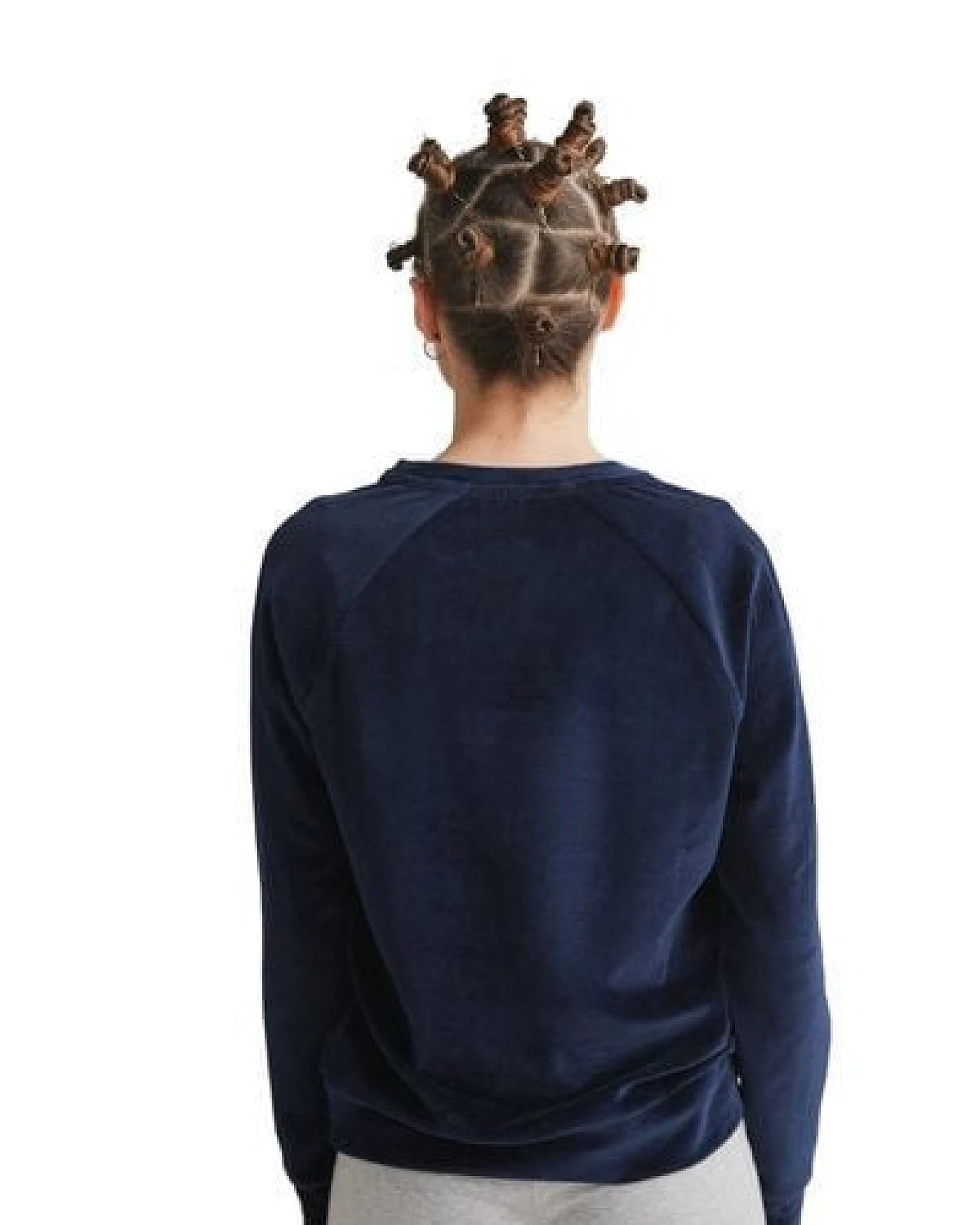 Leela Cotton Damen Nicky Sweatshirt Bio Baumwolle – Ansicht 3