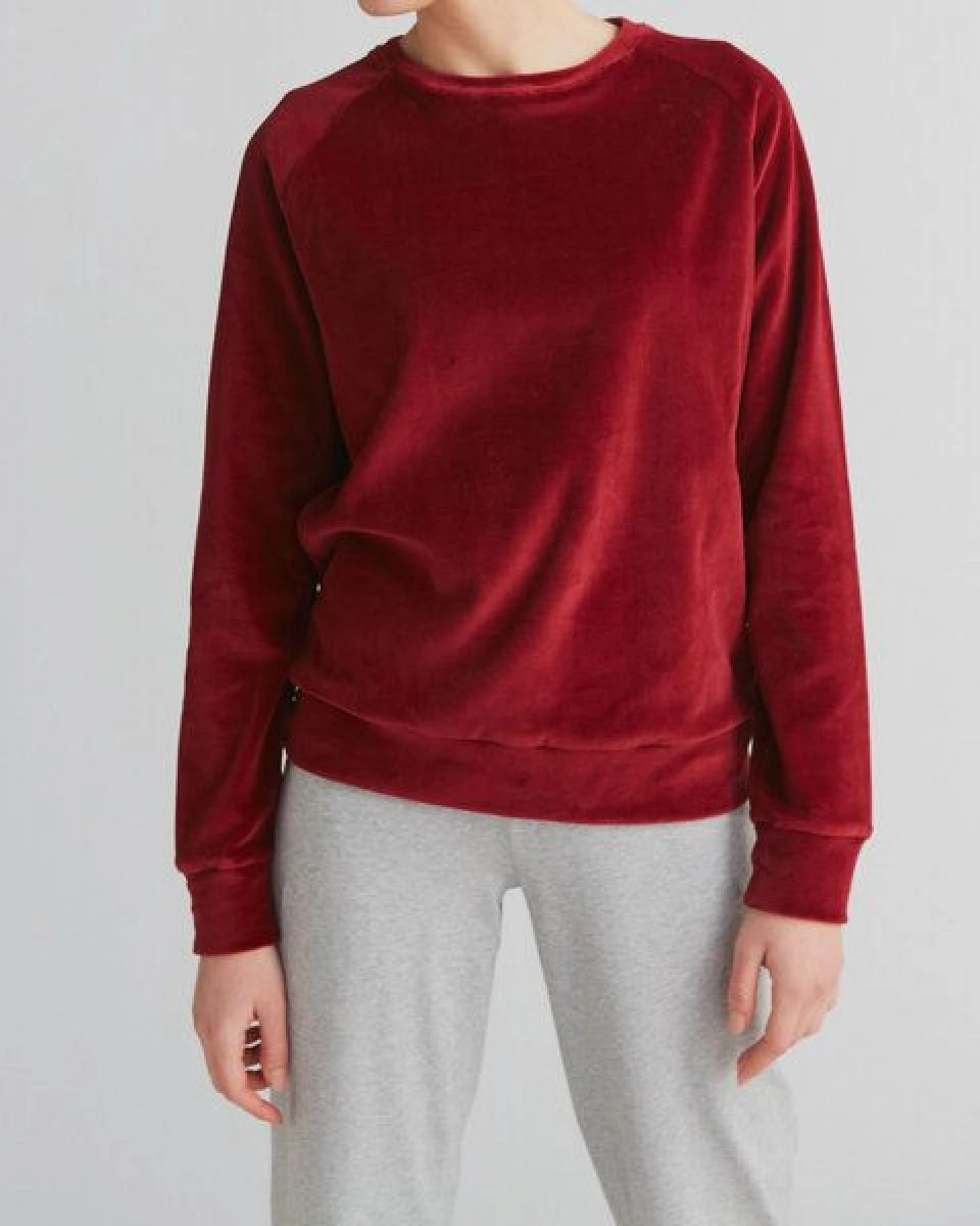 Leela Cotton Damen Nicky Sweatshirt Bio Baumwolle – Ansicht 2