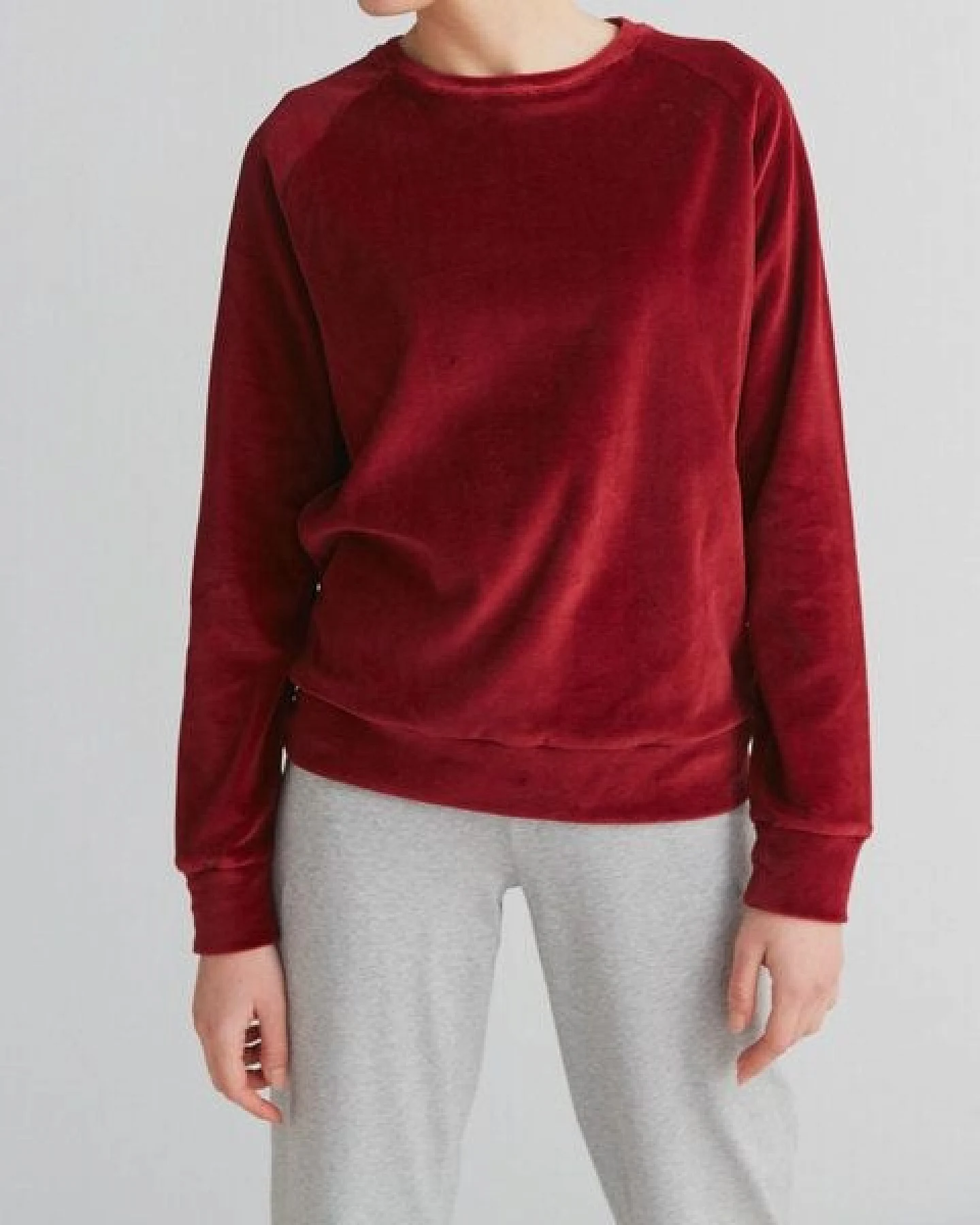 Leela Cotton Damen Nicky Sweatshirt Bio Baumwolle – Ansicht 2