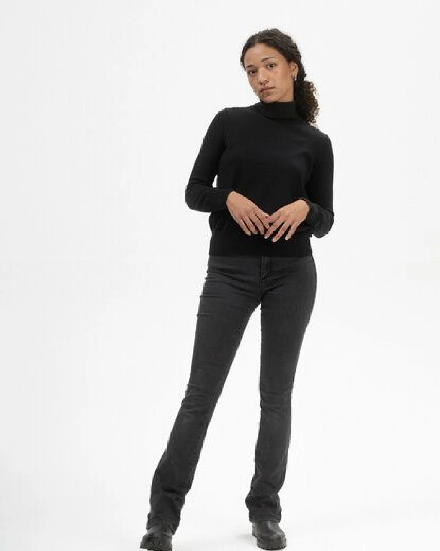 MELA Feinstrick Rollkragenpullover MAYURA – Ansicht 3