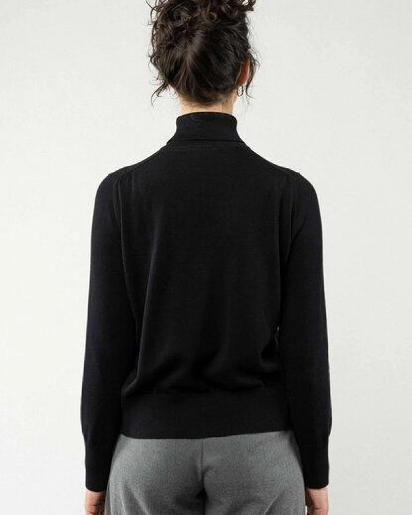 Feinstrick Rollkragenpullover MAYURA – Ansicht 3