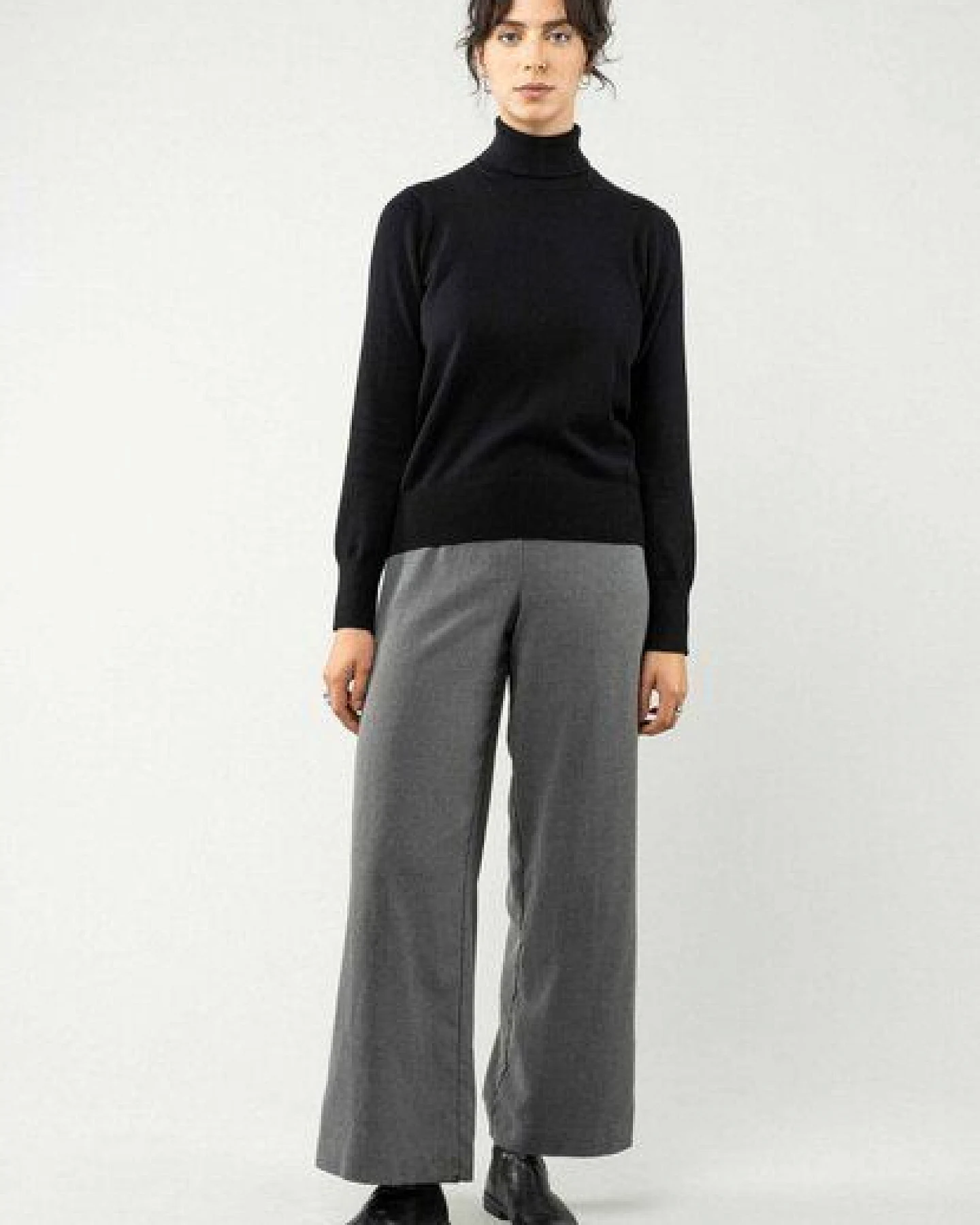 Feinstrick Rollkragenpullover MAYURA – Ansicht 4