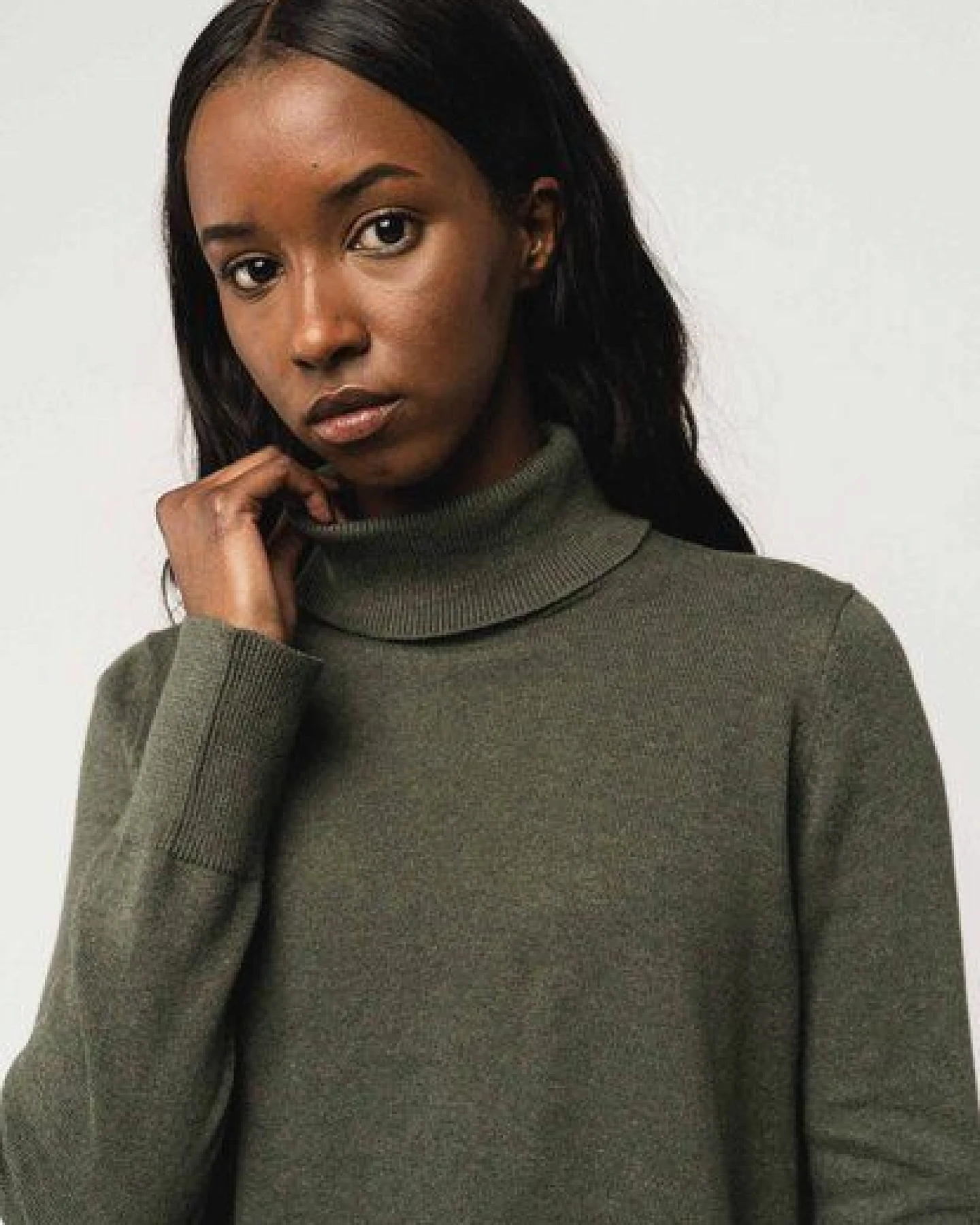 Feinstrick Rollkragenpullover MAYURA – Ansicht 4