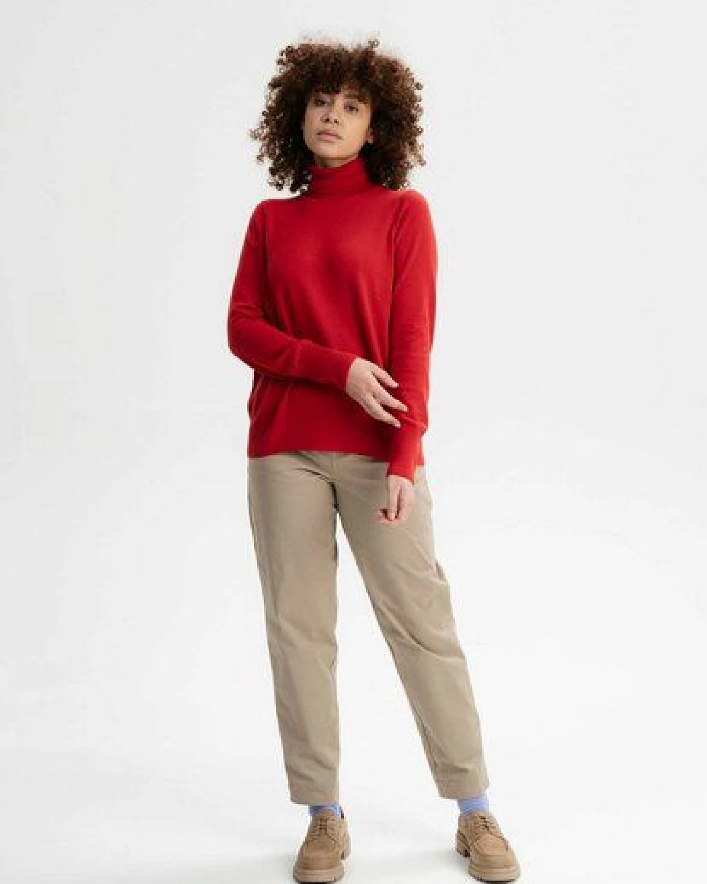 Feinstrick Rollkragenpullover MAYURA – Ansicht 3