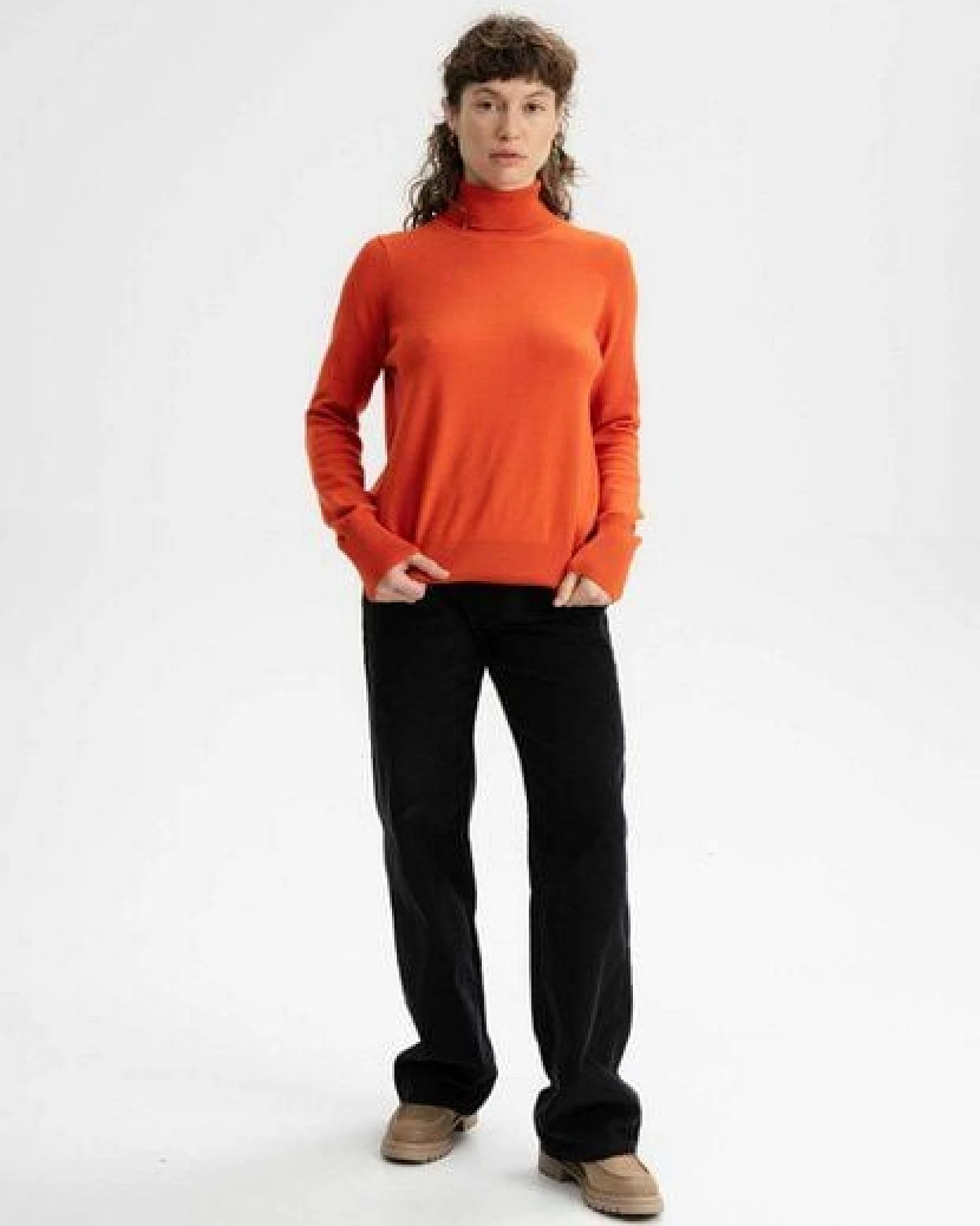 Feinstrick Rollkragenpullover MAYURA – Ansicht 3