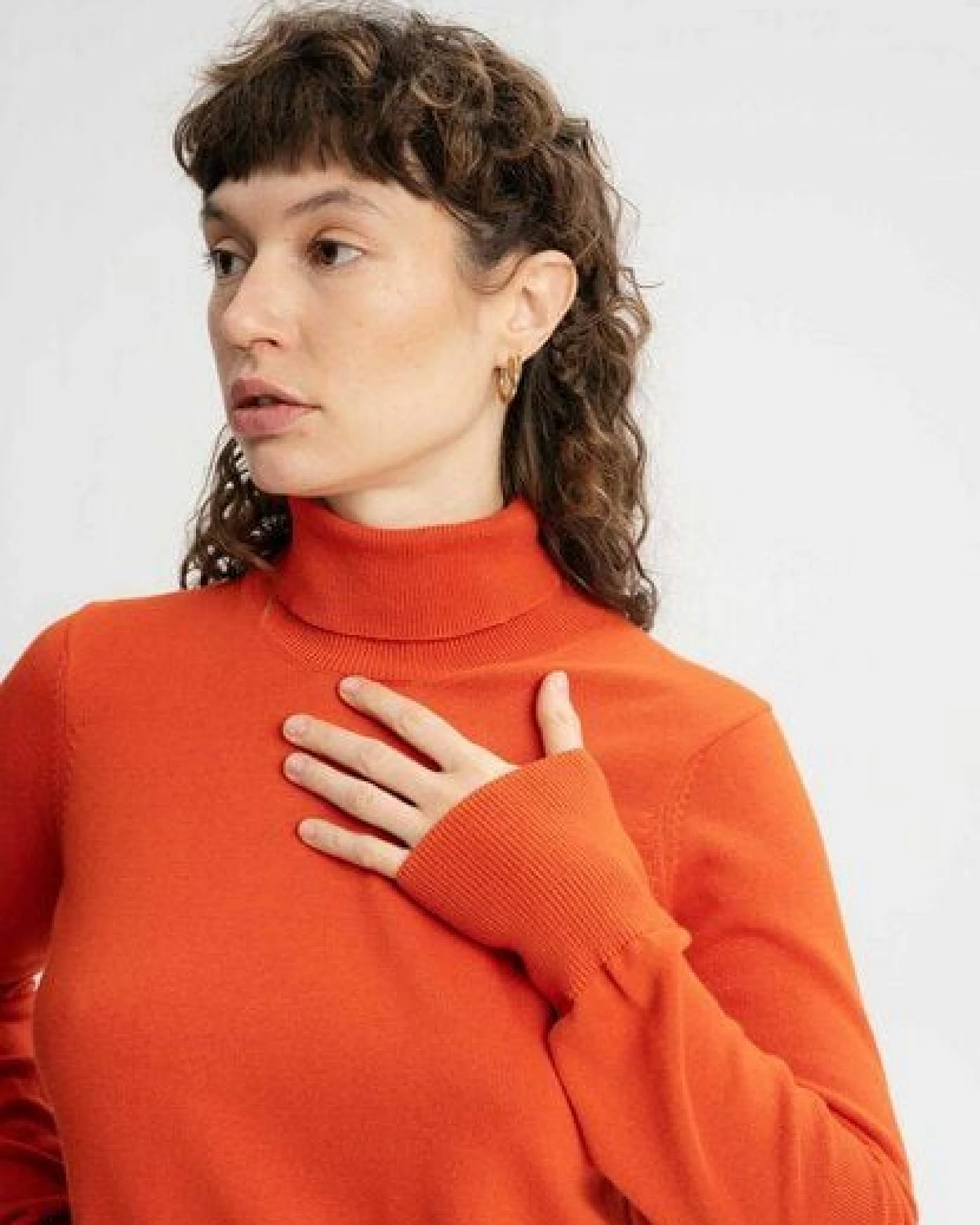 Feinstrick Rollkragenpullover MAYURA – Ansicht 4