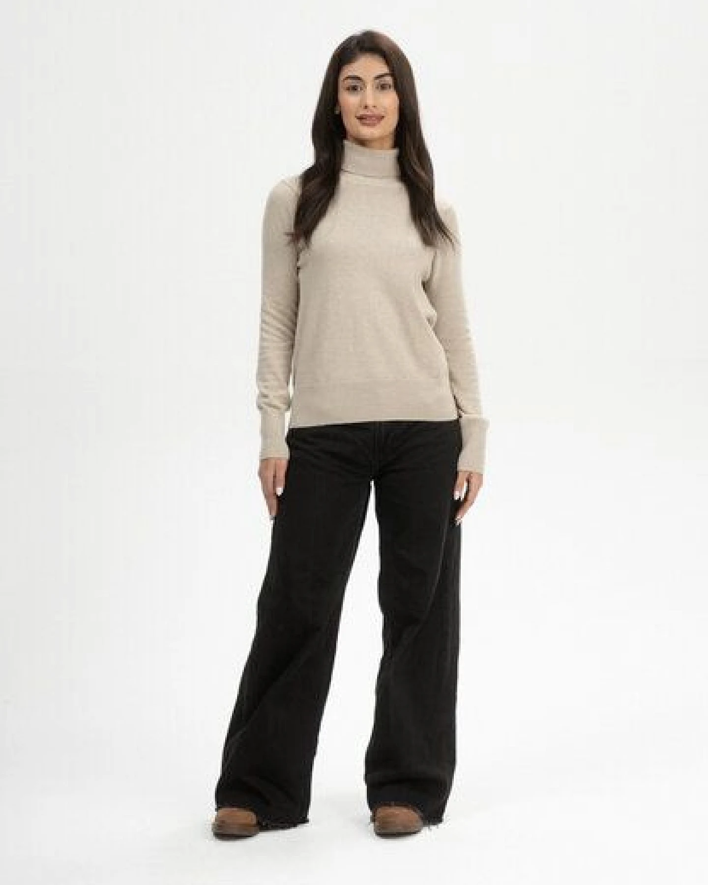 Feinstrick Rollkragenpullover MAYURA – Ansicht 3