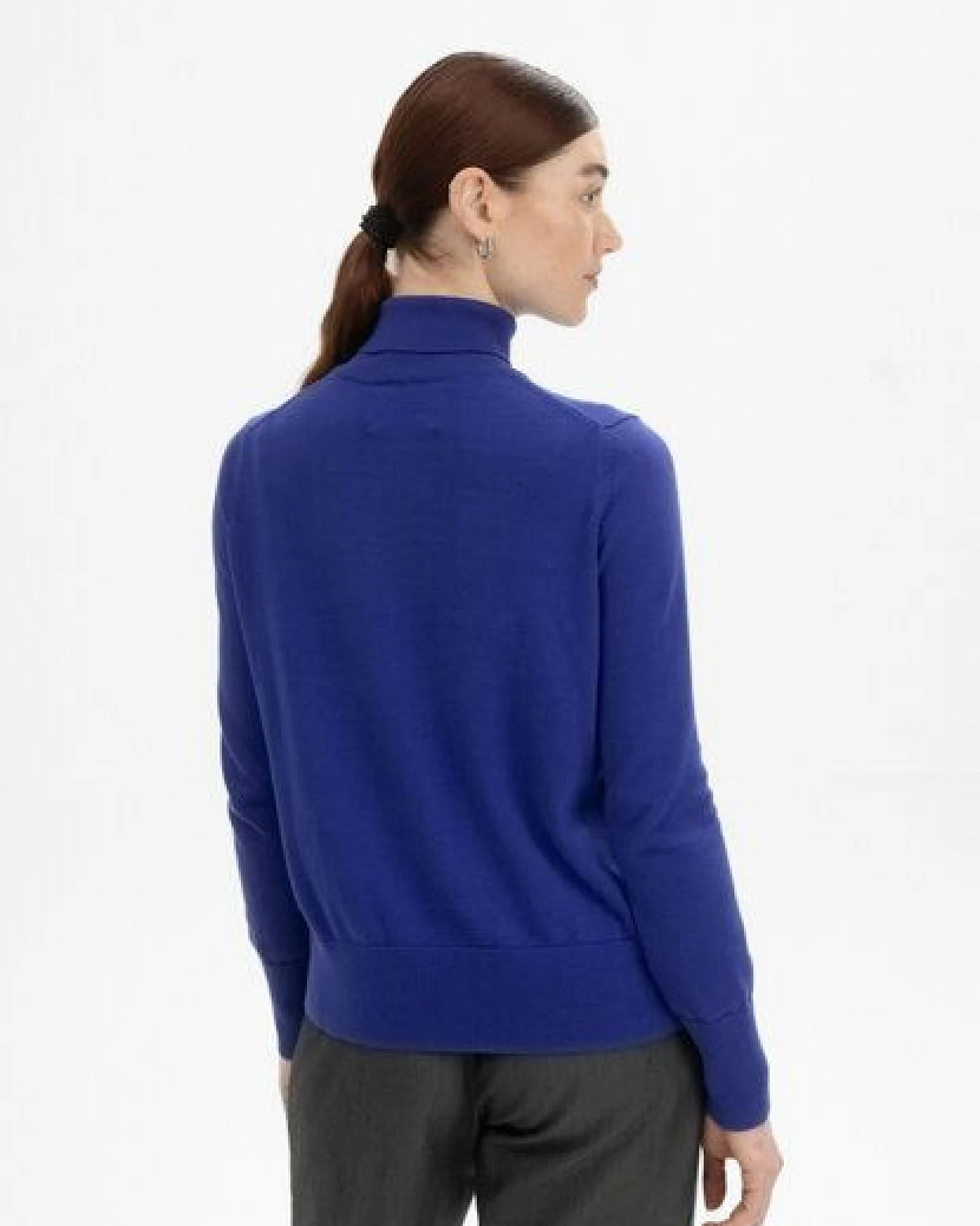 Feinstrick Rollkragenpullover MAYURA – Ansicht 2