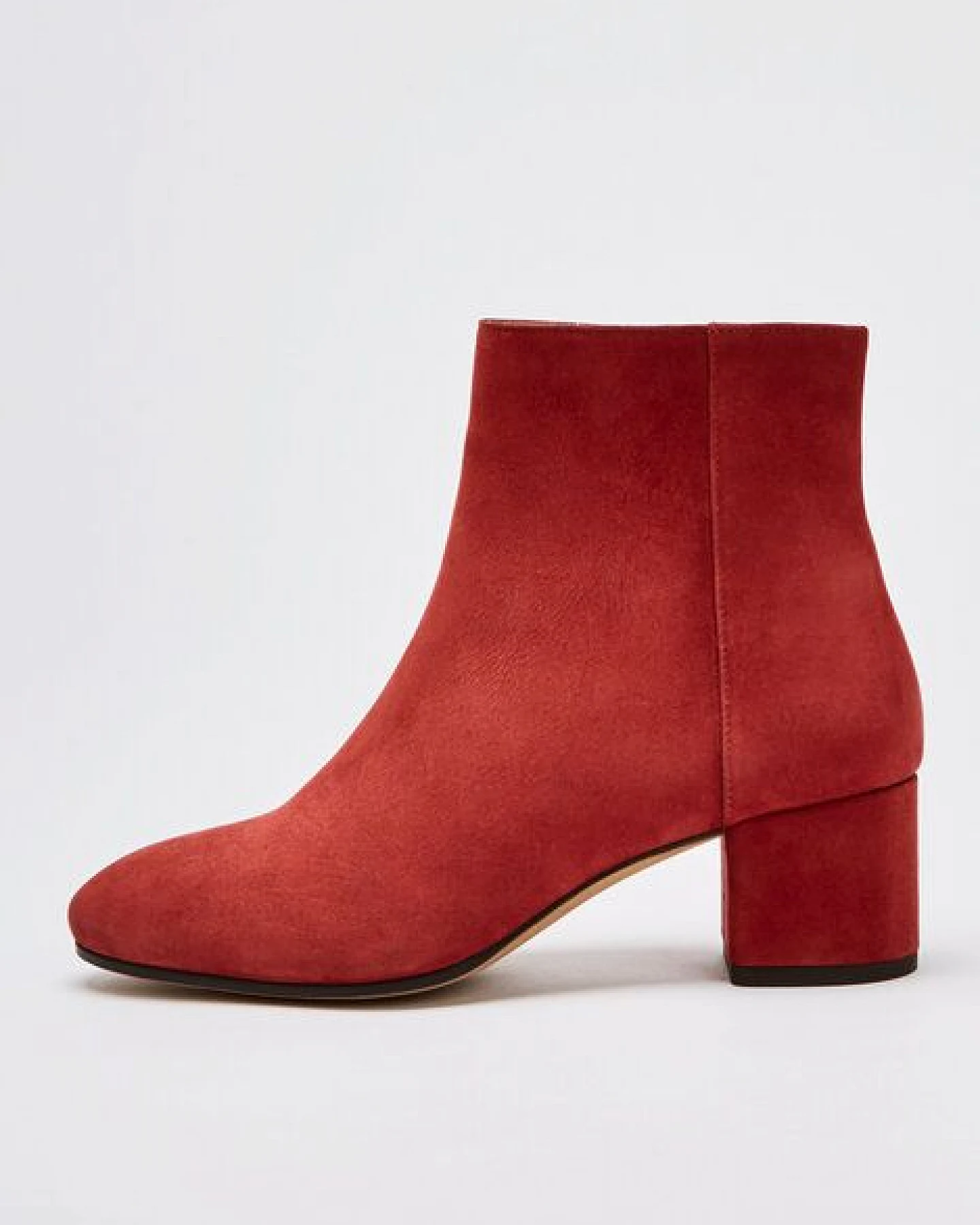 NINE TO FIVE #strand - Ankle Boot mit Blockabsatz aus Bioleder – Ansicht 2