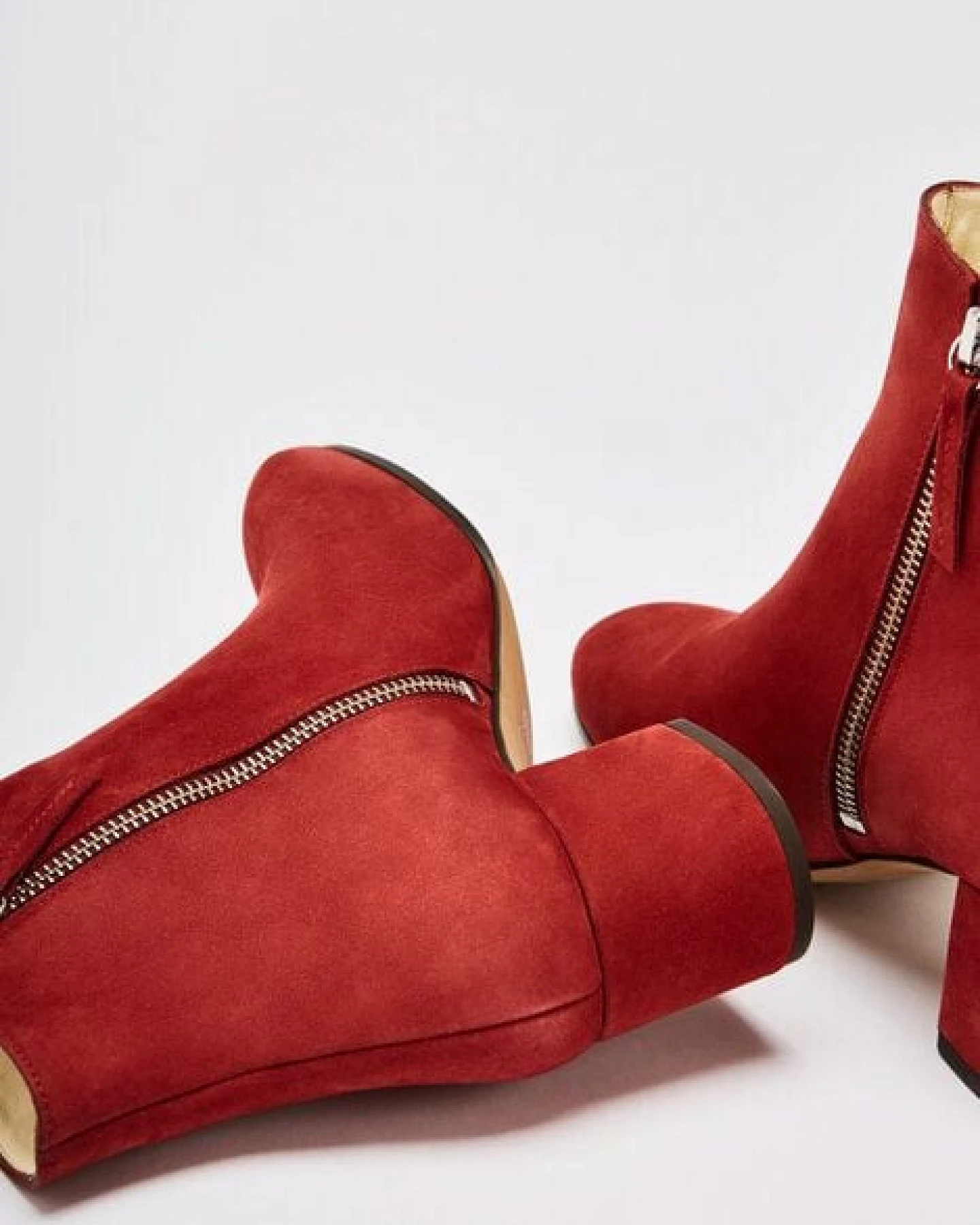 NINE TO FIVE #strand - Ankle Boot mit Blockabsatz aus Bioleder – Ansicht 4
