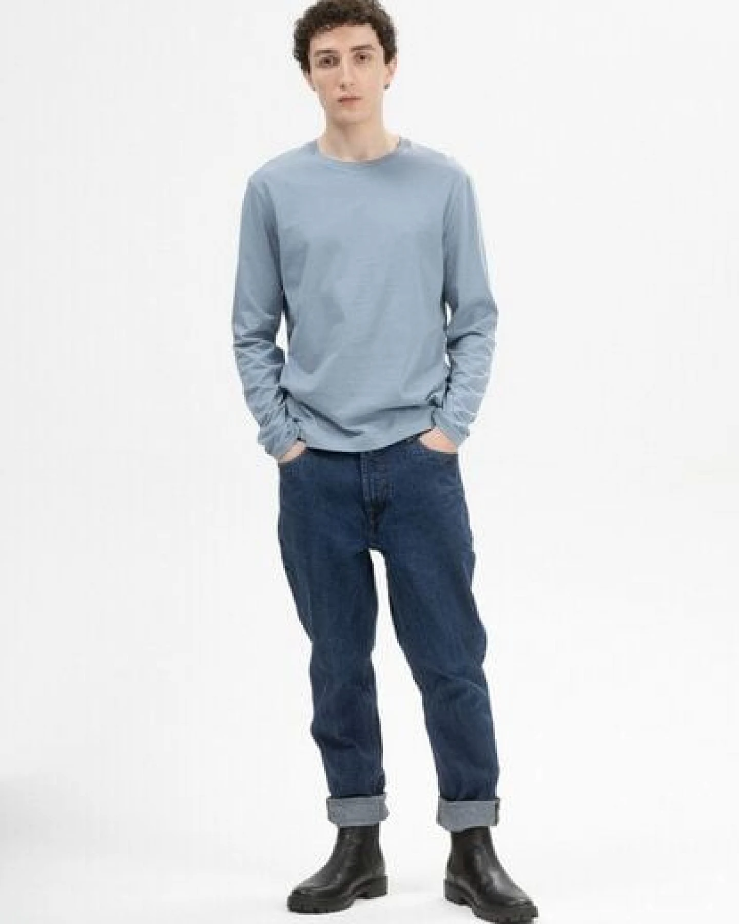 Basic Langarmshirt JERIN – Ansicht 3
